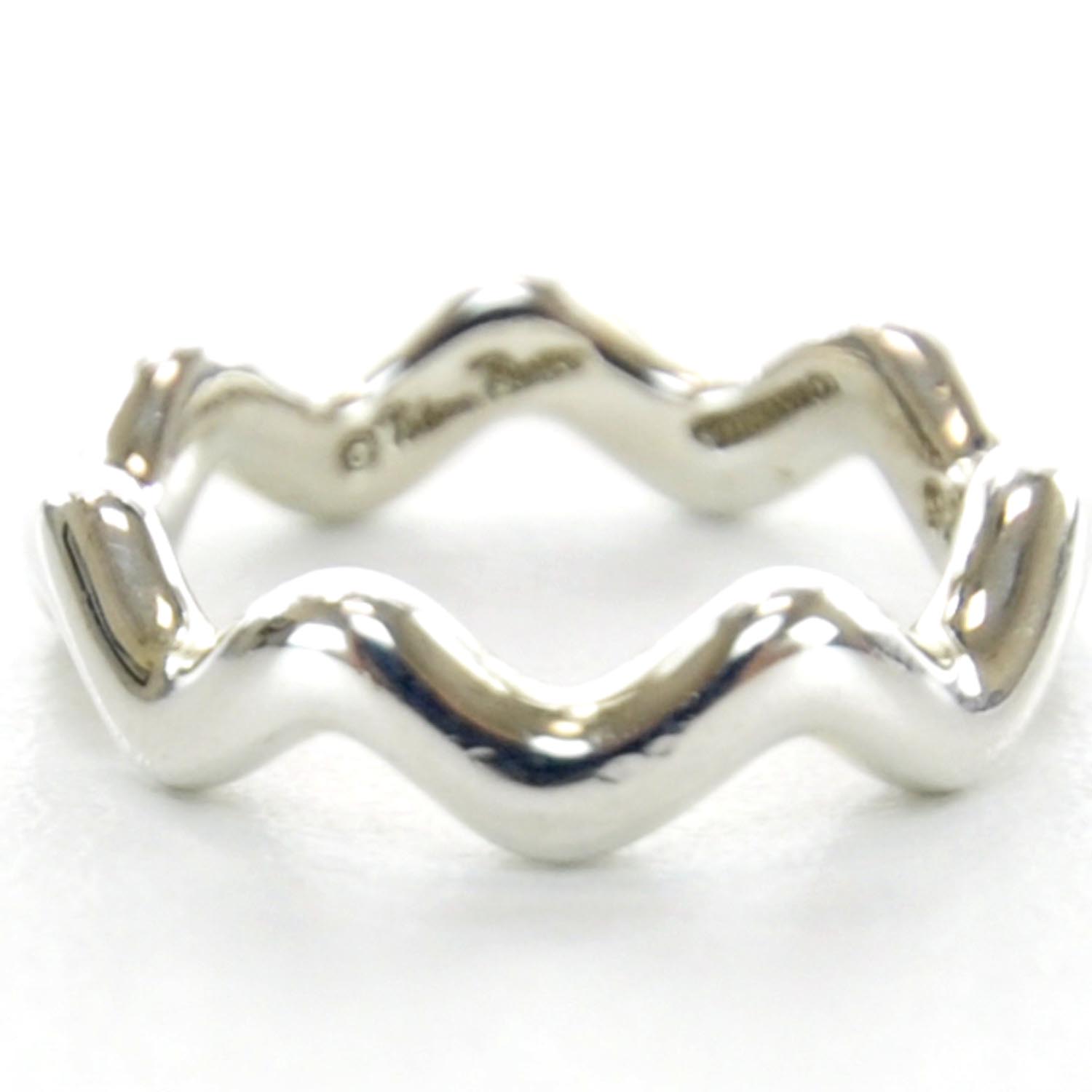 TIFFANY　Picasso Zigzag Ring　T＆CO 925刻印 Tiffany & Co Zig Zag Ring Estate 18k Yellow Gold– Sophie Jane