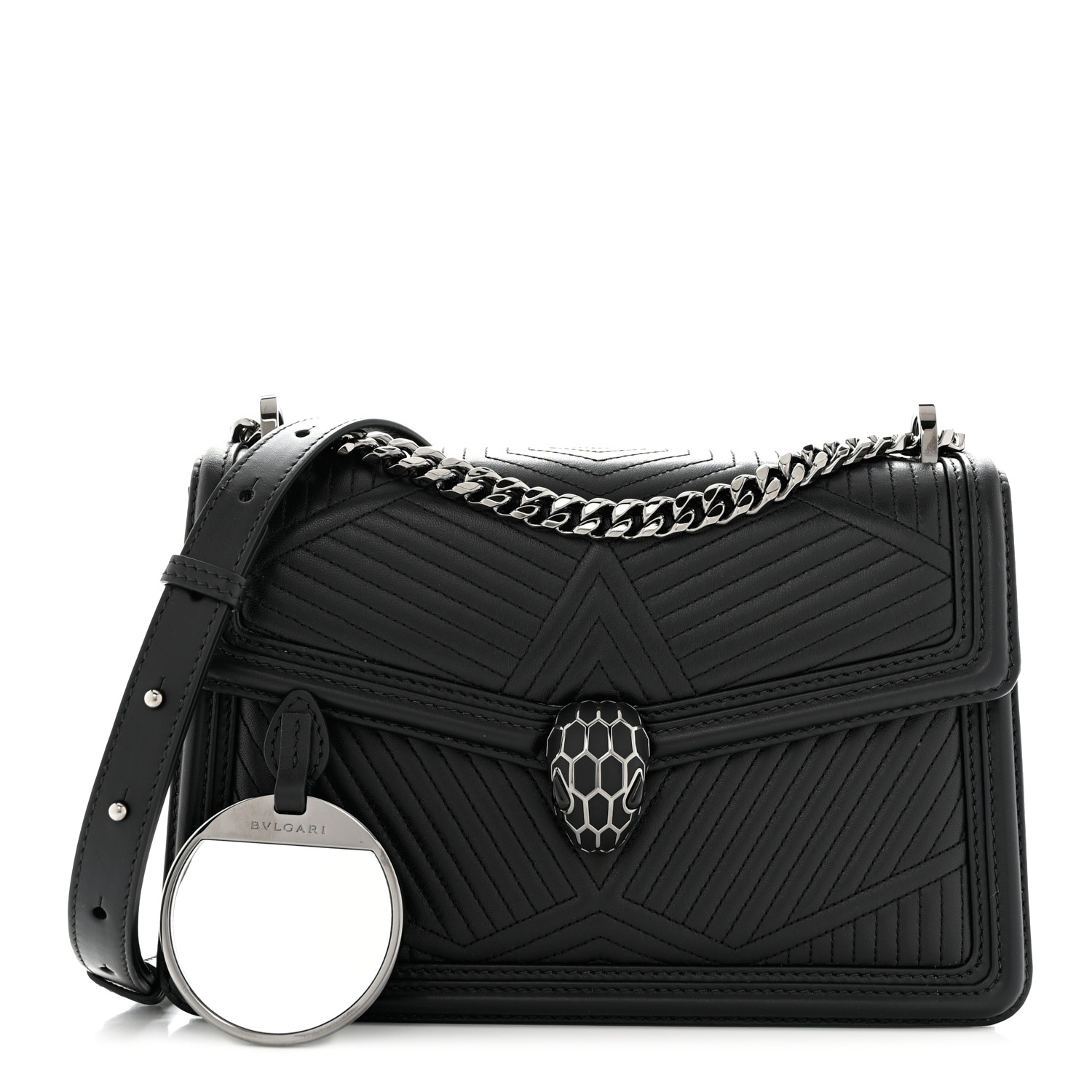 BULGARI ブラック ベルト BVLGARI ブルガリ ベルト ブラック レザー - メルカリ