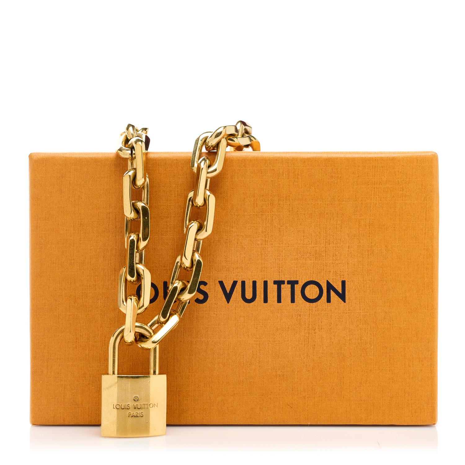 【胸元に存在感をON】LOUIS VUITTON★LV Edge Cadenasネックレス 62955a0cbca46f35c1213dae5d4710