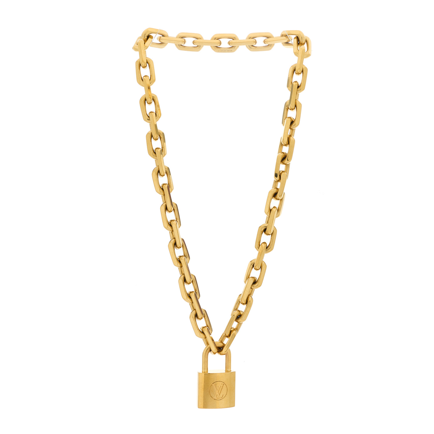 【胸元に存在感をON】LOUIS VUITTON★LV Edge Cadenasネックレス 胸元に存在感をON】LOUIS VUITTON☆LV Edge Cadenasネックレス