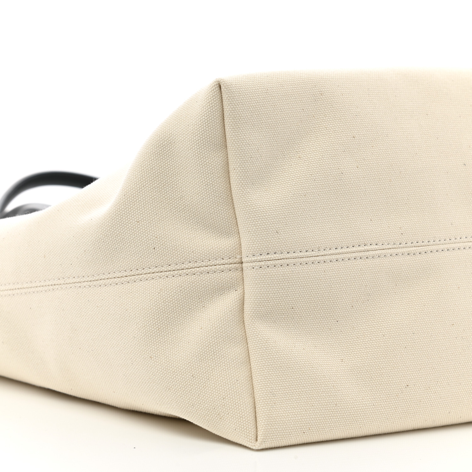 BALENCIAGA Cotton Canvas Calfskin Cities Paris Jumbo Large