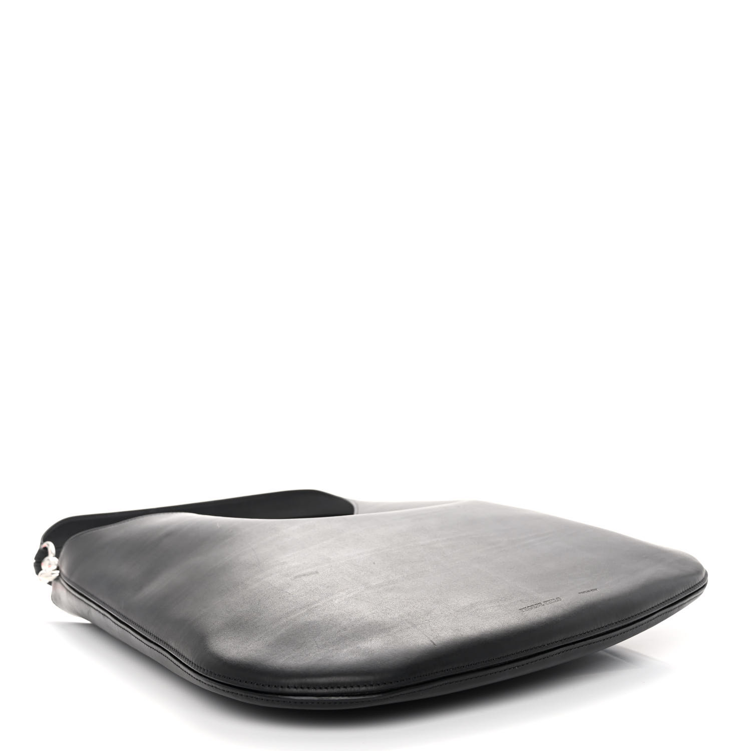 PHOEBE PHILO Calfskin Bean Bag Black 1396464 | FASHIONPHILE