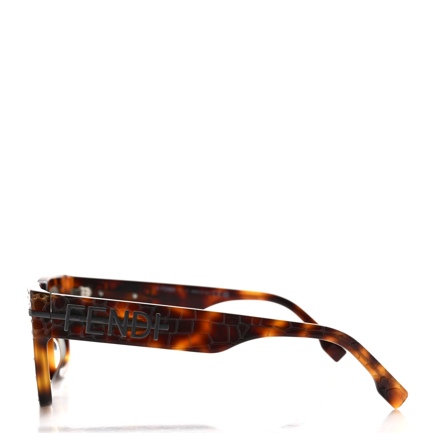 FENDI Acetate Fendigraphy Square Sunglasses FE40078I