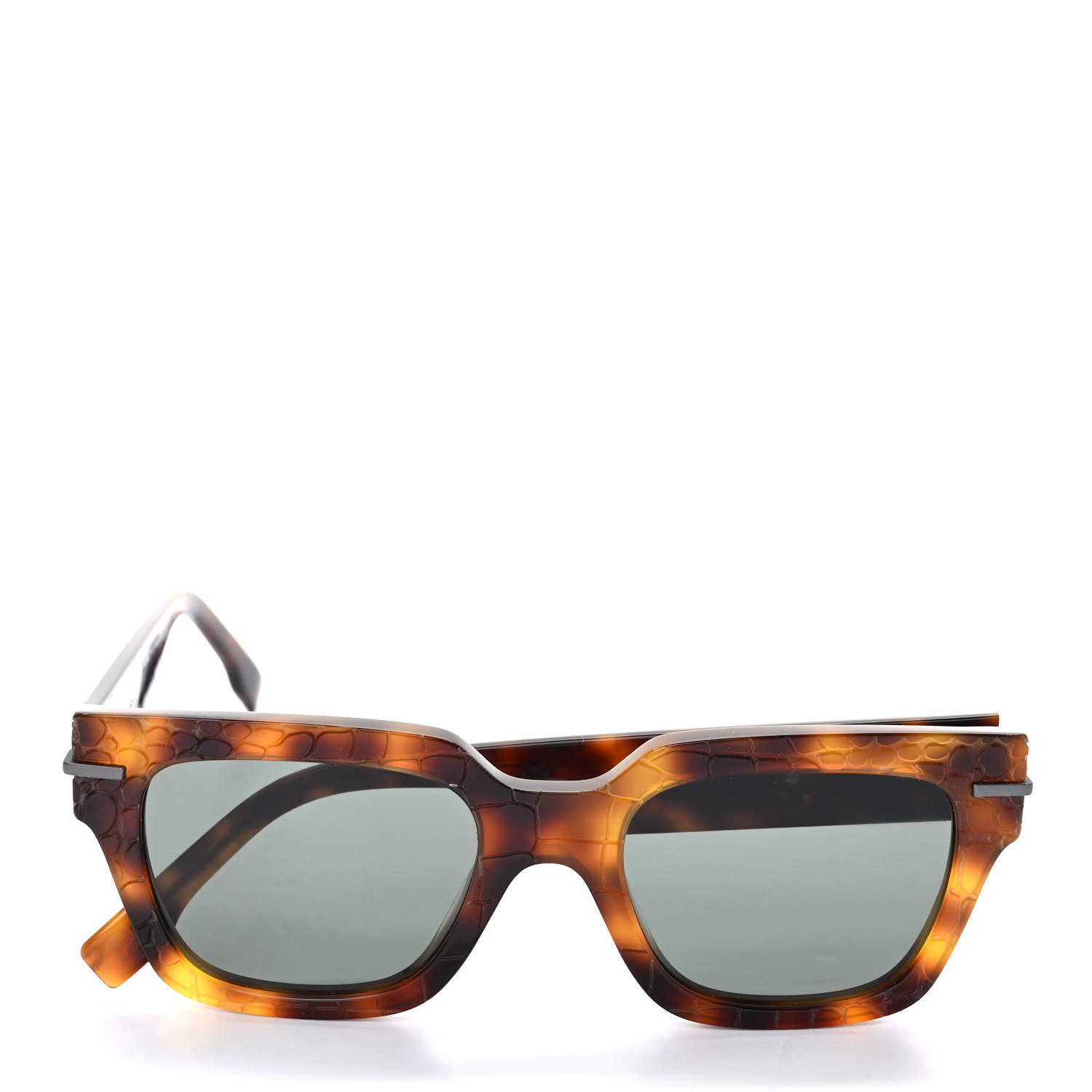 FENDI クォーツ FENDI Acetate Fendigraphy Square Sunglasses FE40078I