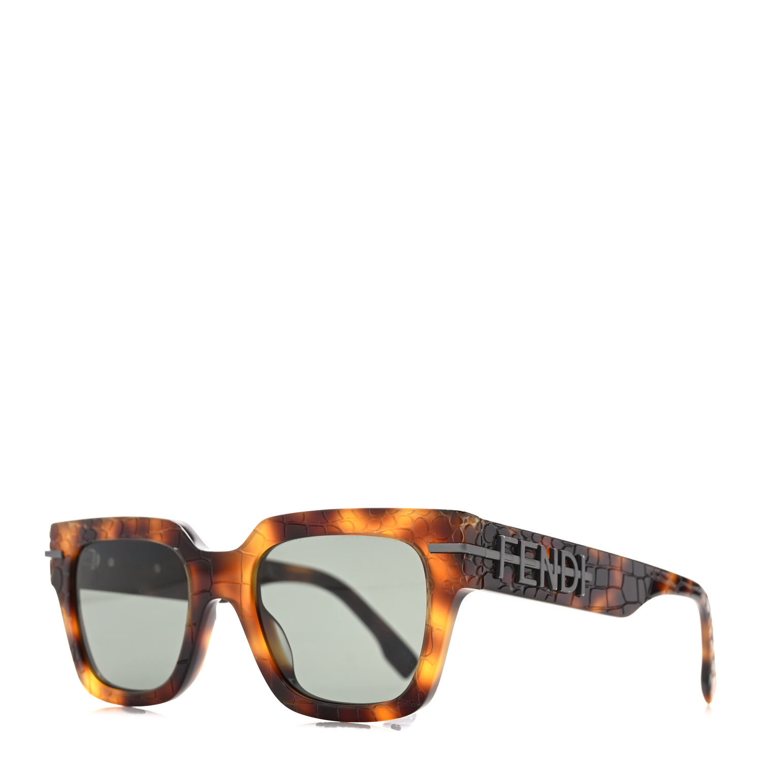 FENDI Acetate Fendigraphy Square Sunglasses FE40078I