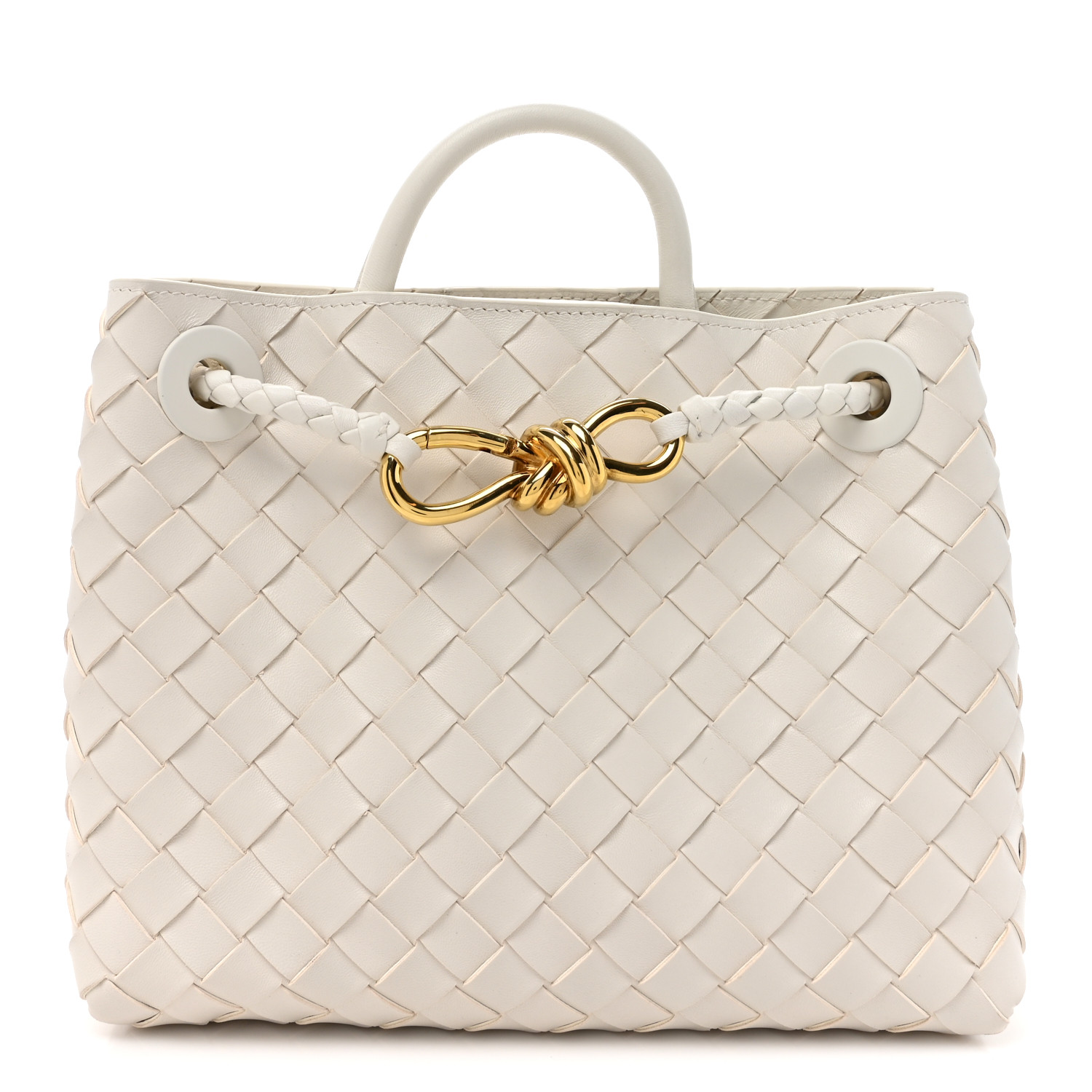 BOTTEGA VENETA Nappa Intrecciato Small Andiamo Shoulder Bag