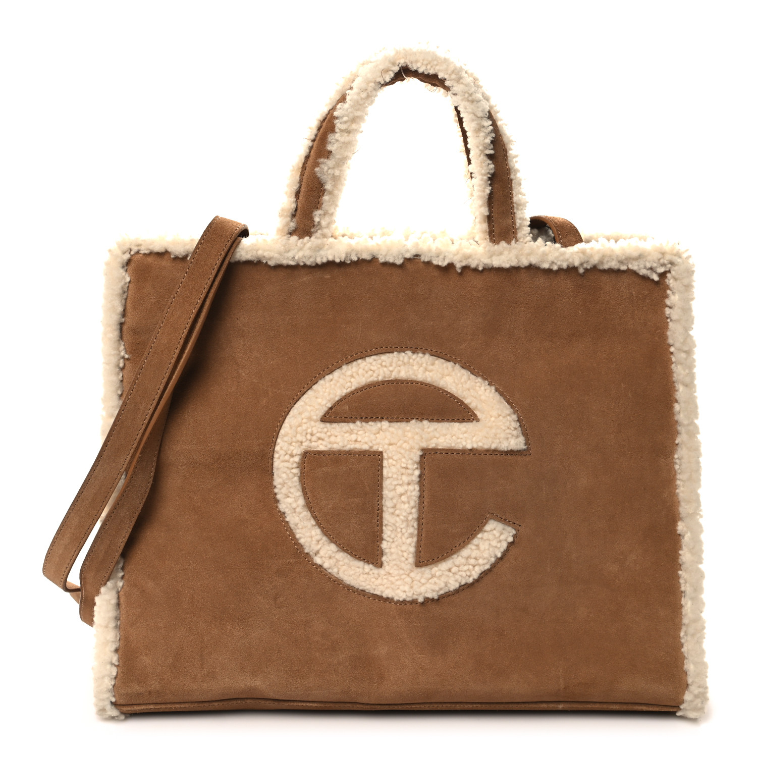 UGG x TELFAR Throw Blanket - Chestnut ＊＄ Telfar-x-UGG-Throw-Blanket-