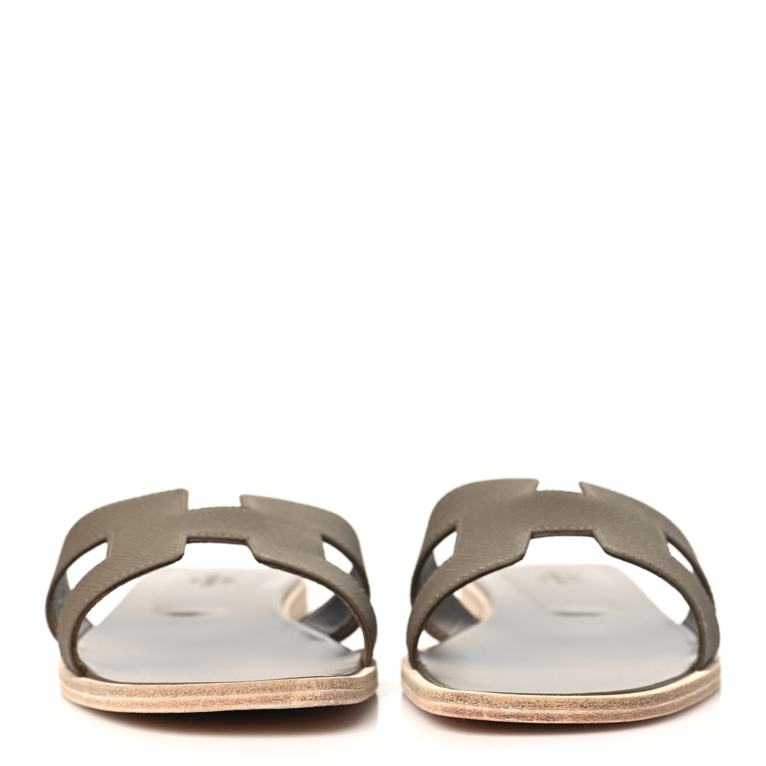 高級感と快適さを♪【HERMES】Oran sandal / Etoupe Hermes Oran Sandal Etoupe Epsom 35.5