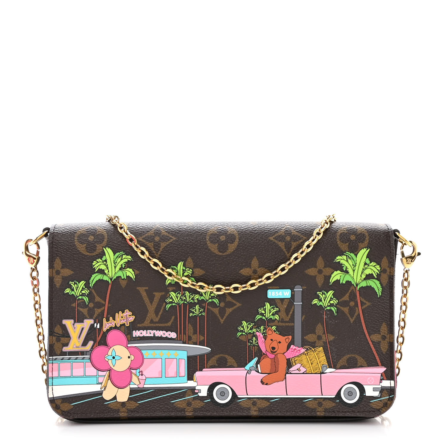 LOUIS VUITTON - chacha様 Louis Vuitton Monogram Cherry Blossom Sac Retro PM Bag