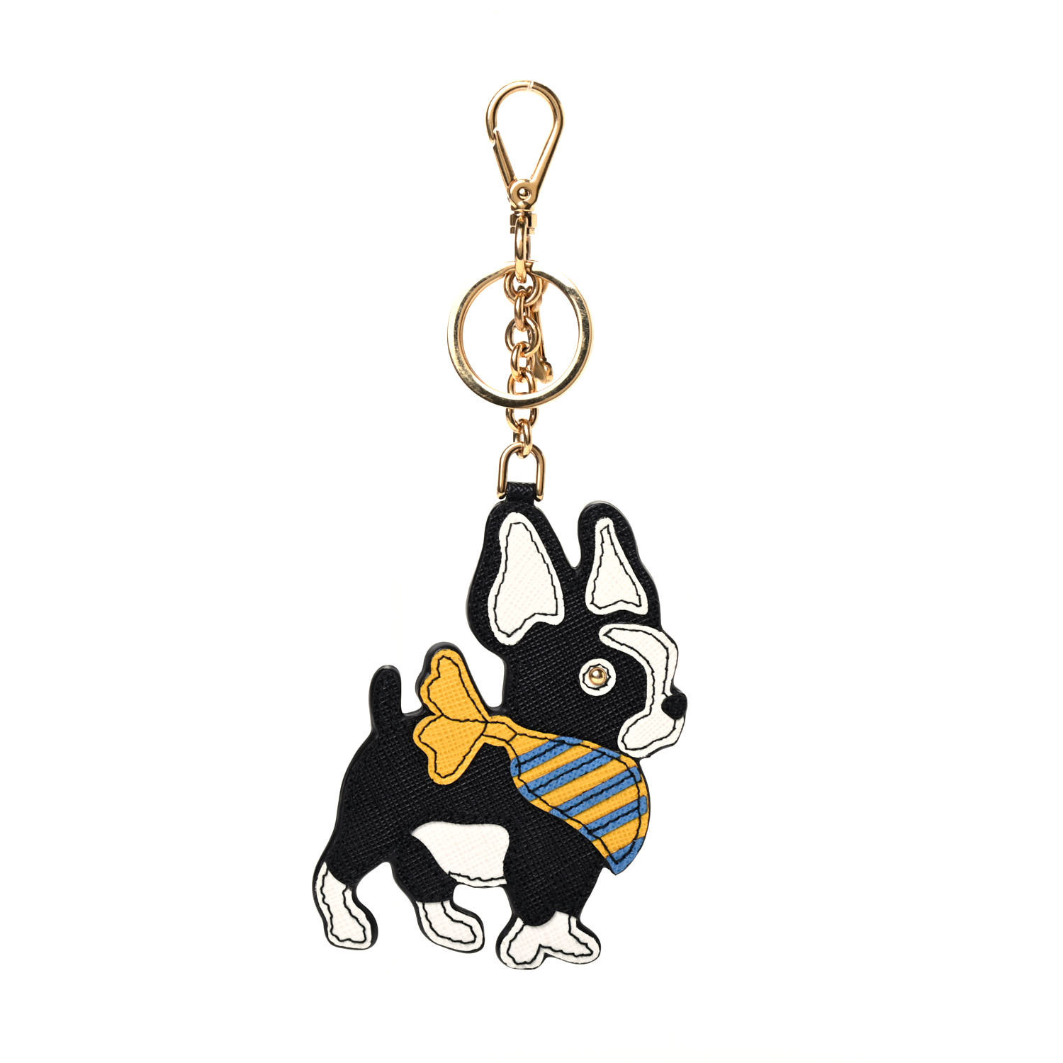 PRADA フレンチブルドッグ　キーホルダー Amazon.co.jp: [Prada] [プラダ] キーホルダー メタル ドッグ