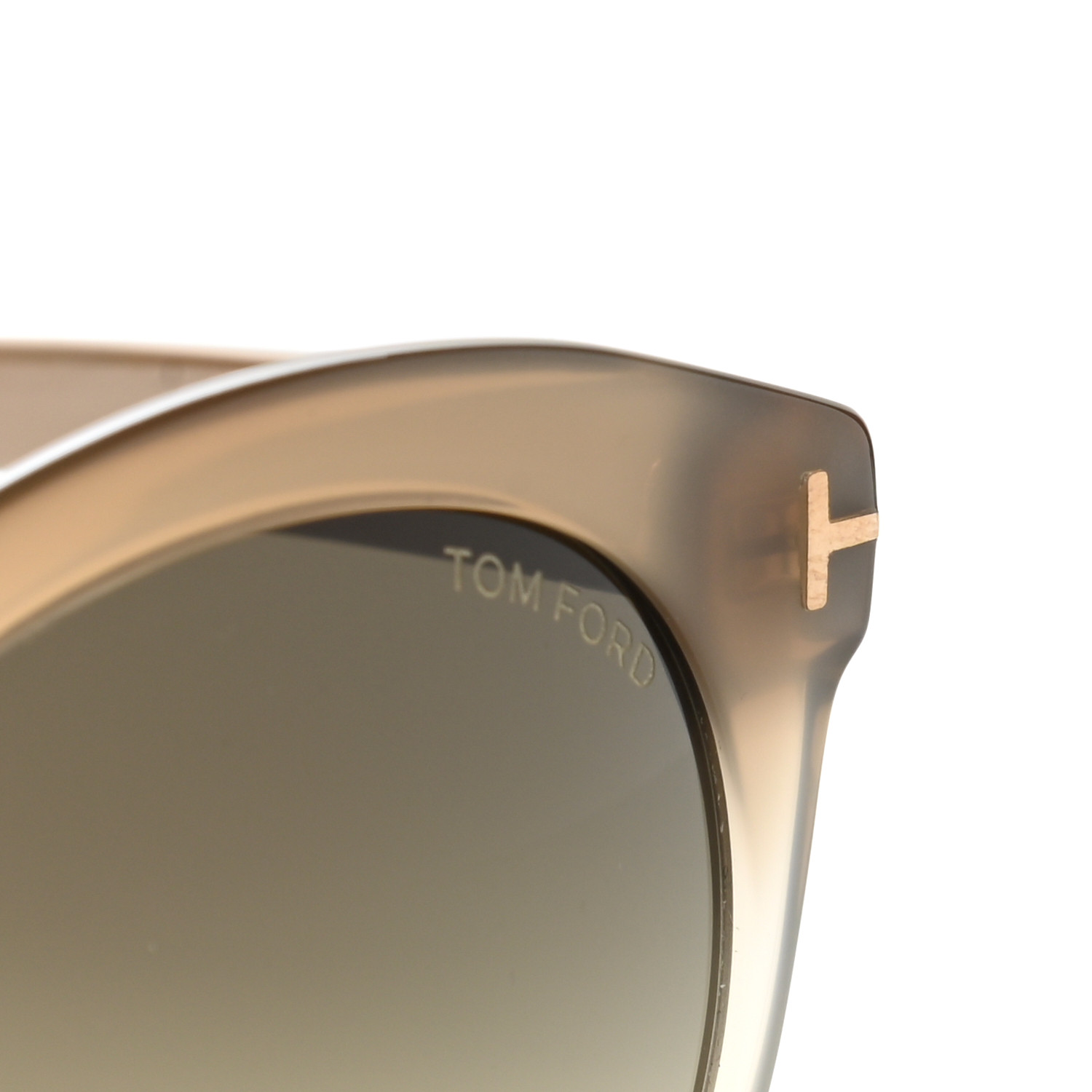 TOM FORD Monica Round Sunglasses TF429 Gold 1057564