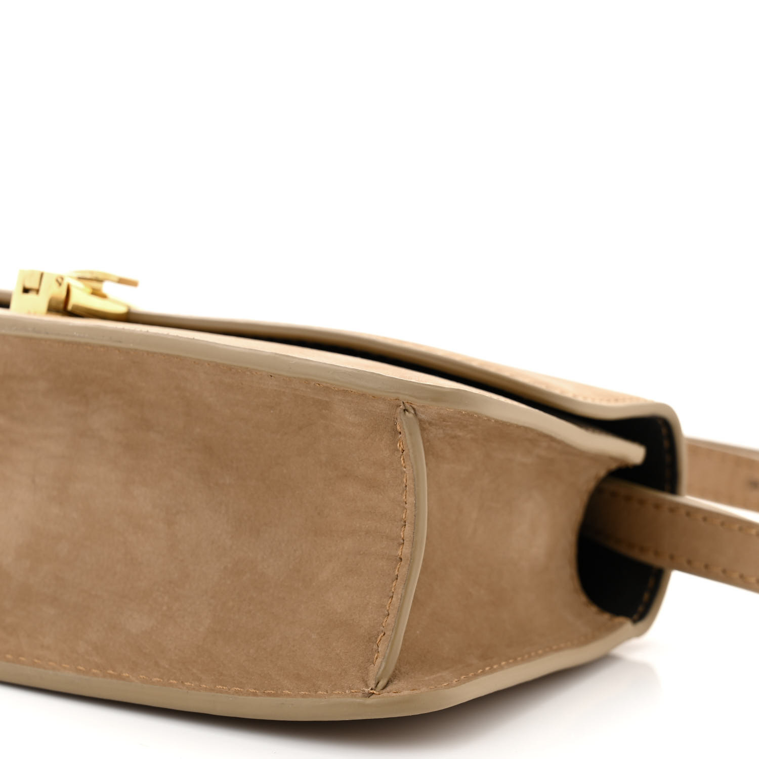 THE ROW Nubuck E/W Sofia Crossbody Tundra 1508644 | FASHIONPHILE