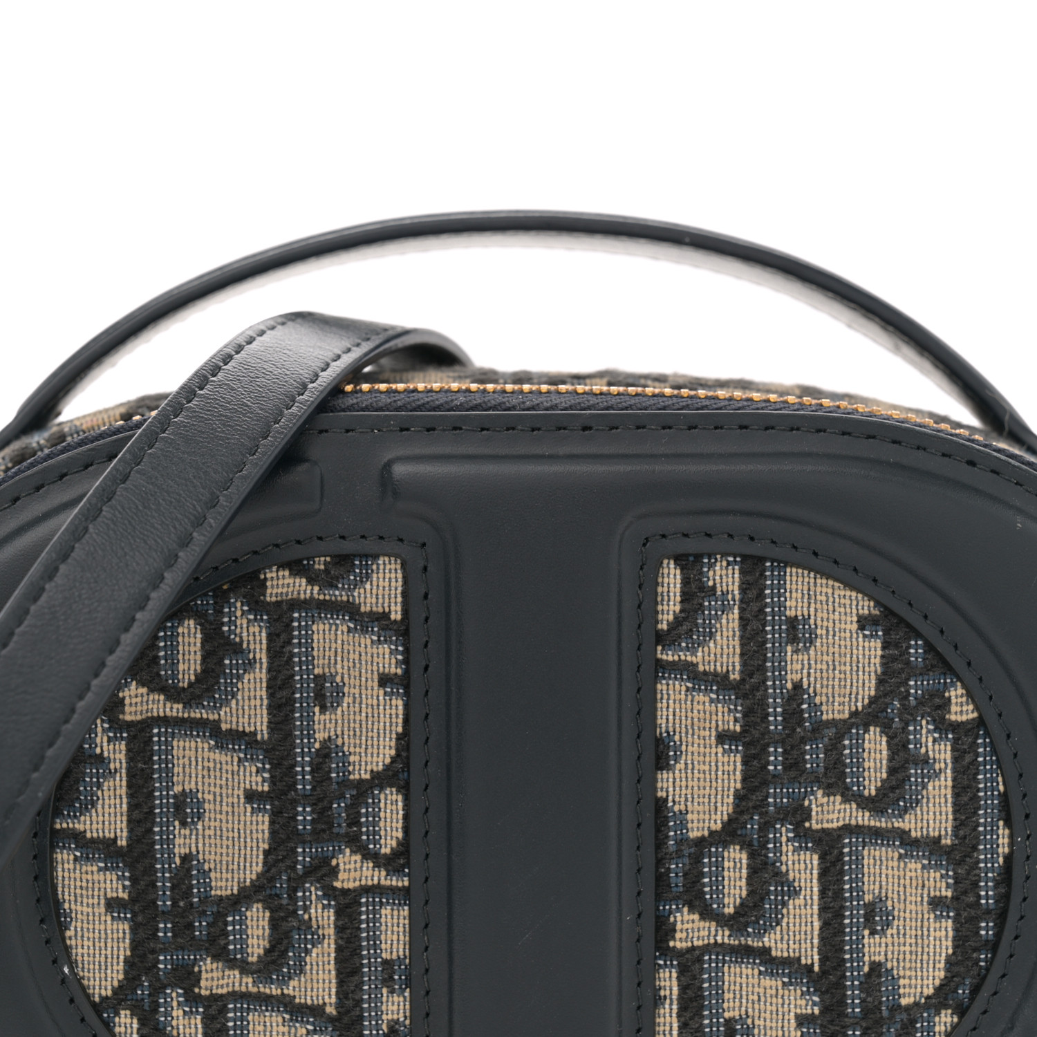 CHRISTIAN DIOR Oblique CD Signature Oval Crossbody Camera