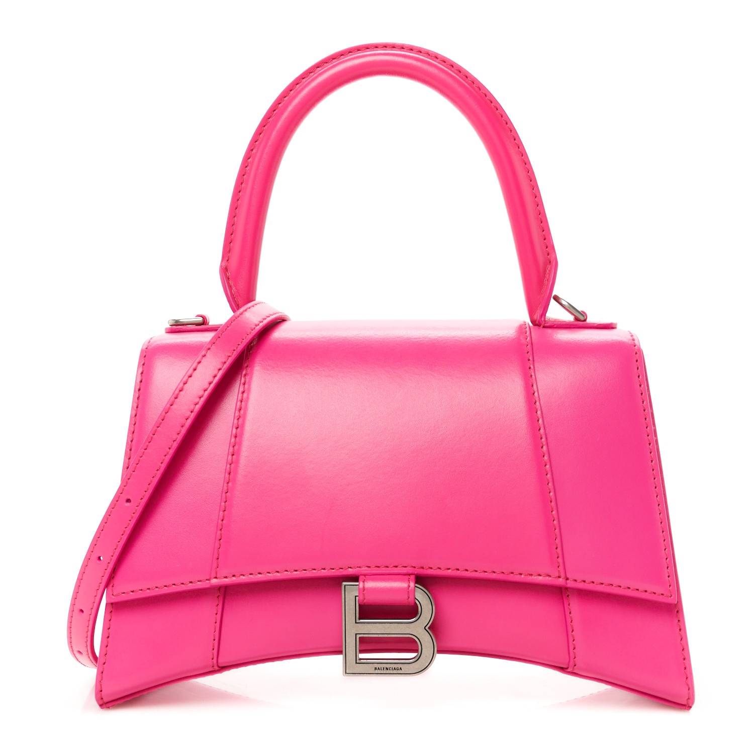 セール!!BALENCIAGA★788756 Balenciaga Black Grained Chevre Leather Metallic Edge
