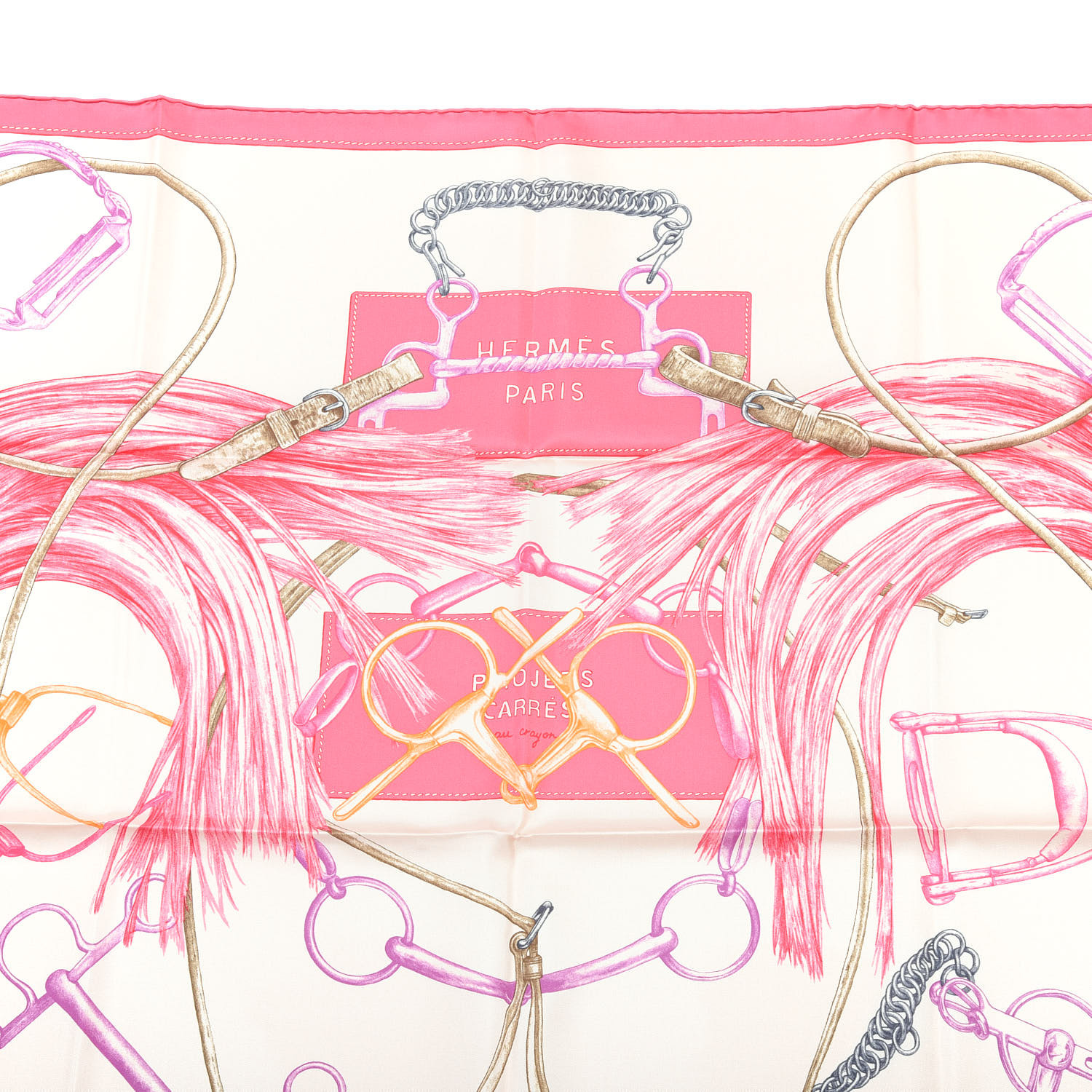 p★エルメスカレ90 Projets Carres au Crayon エルメス カレ90 Projets Carres au Crayon カレ プロジェクト