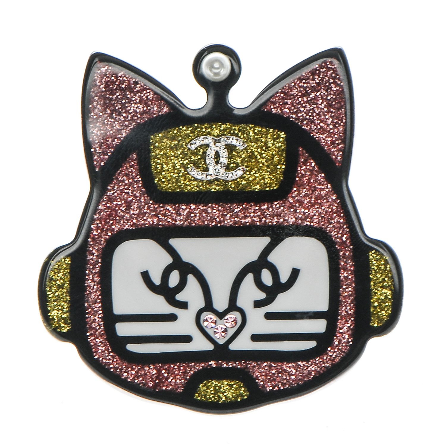 CHANEL キャット ロボット ブローチ 7d924a05b5abed8451130d3d7cd7fa