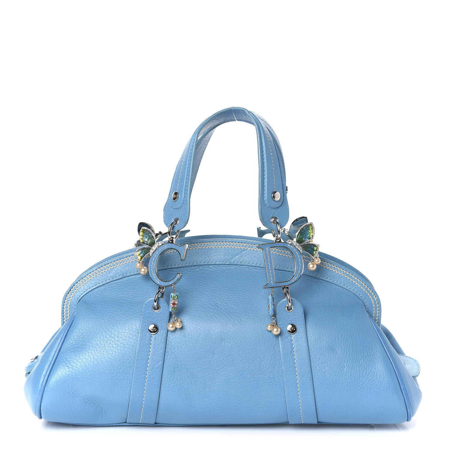 ボディバッグ・ウエストポーチ Dior blue butterfly saddle bag Dior - Saddle Bag Blue Oblique Jacquard (Pre-Owned) - Watch