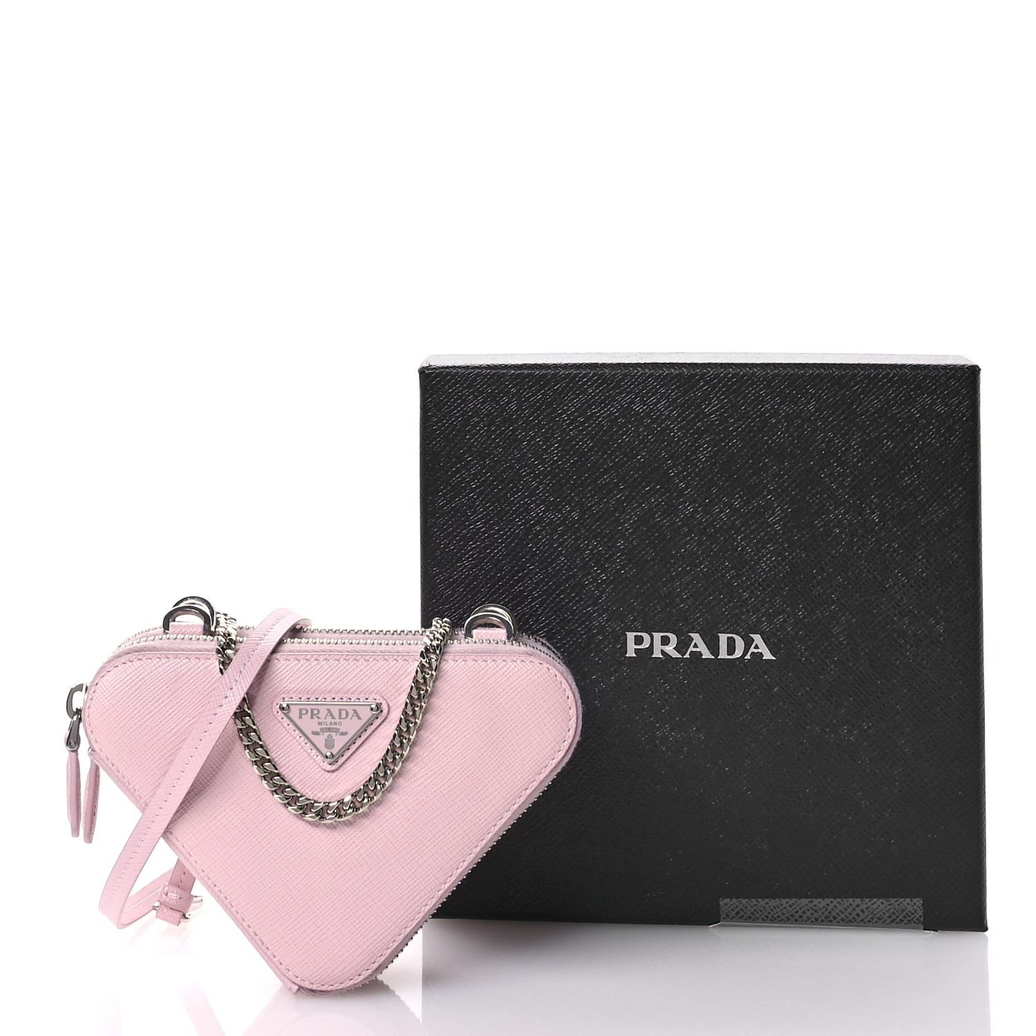 プラダ　ポーチ PRADA プラダ ポーチ 巾着 ナイロン ブルー I944 - メルカリ