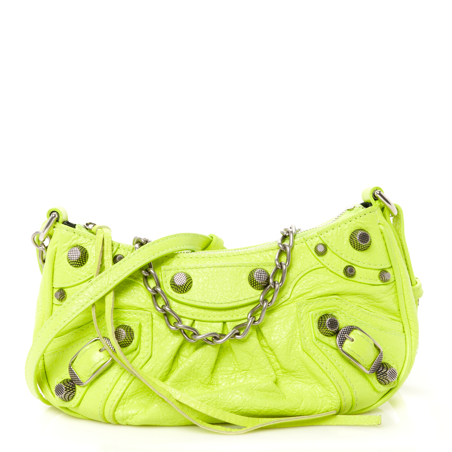 VIPにてご用意 レカゴールクロコ押し Le Cagole bag BALENCIAGA Women's Le Cagole Shoulder Bag Xs in Black | Balenciaga US