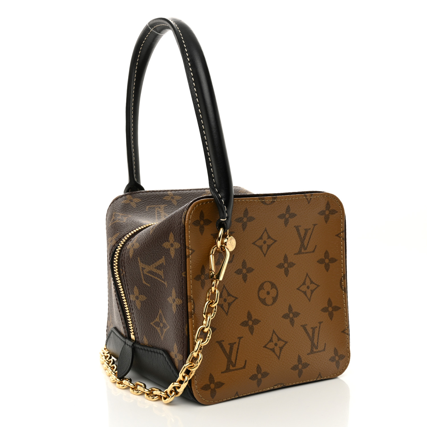 LOUIS VUITTON Reverse Monogram Square Bag 1665704 | FASHIONPHILE