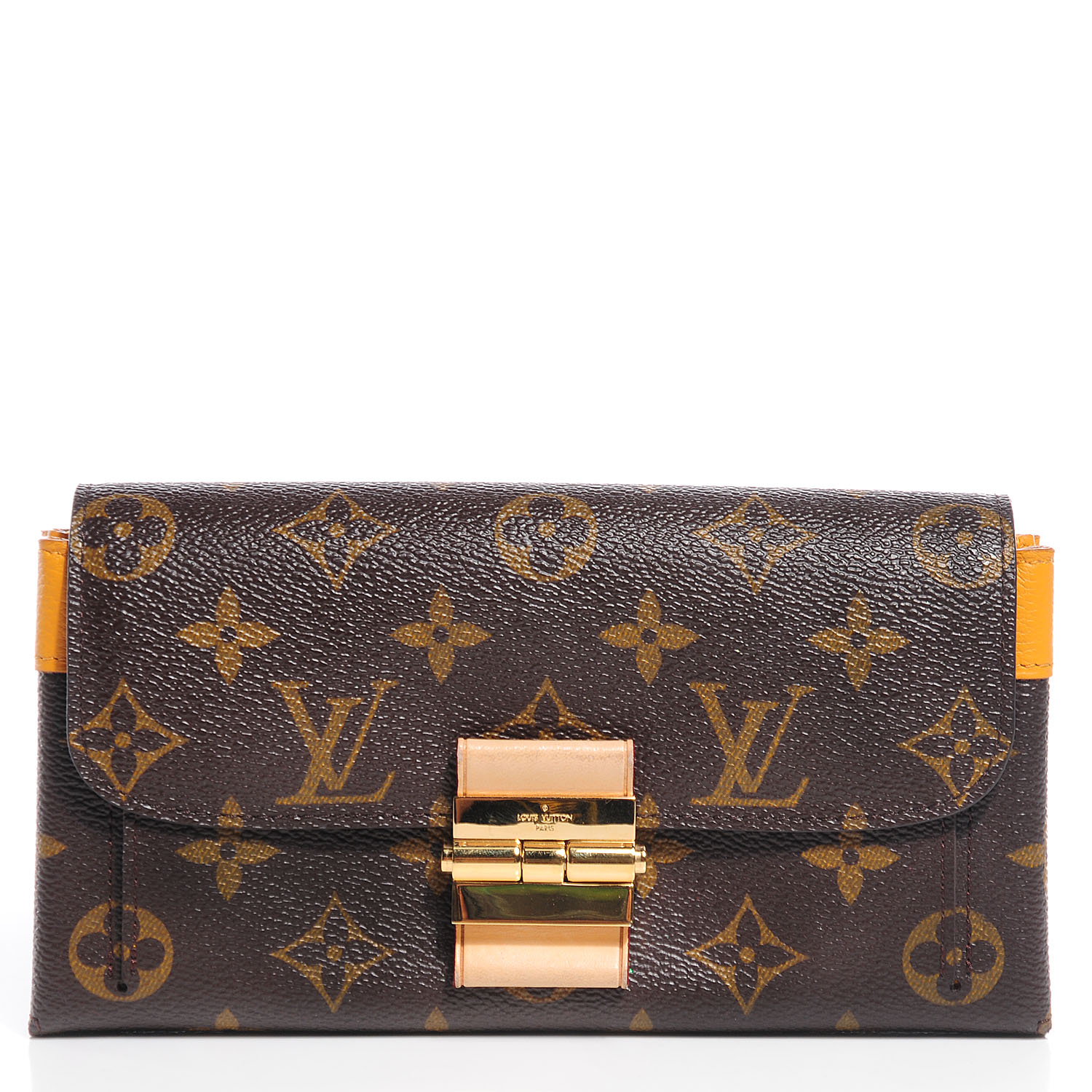 【希少】 LOUIS VUITTON 2013 LV Monogram Elysee Wallet LOUIS VUITTON Monogram Elysee Wallet Safran 82825 | FASHIONPHILE