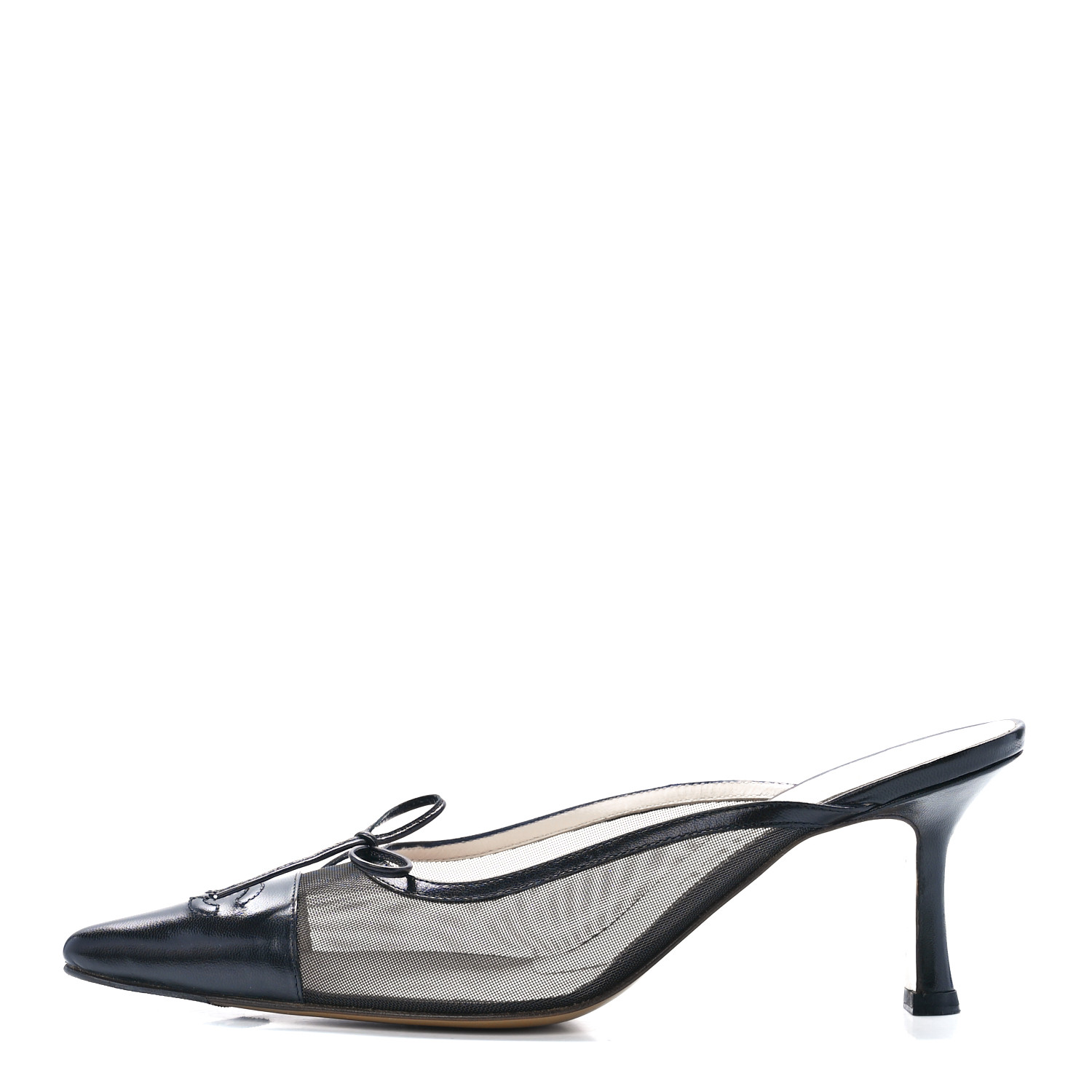 CHANEL INTERLOCKING CC LOGO MULES CLOGS – Caroline's Fashion