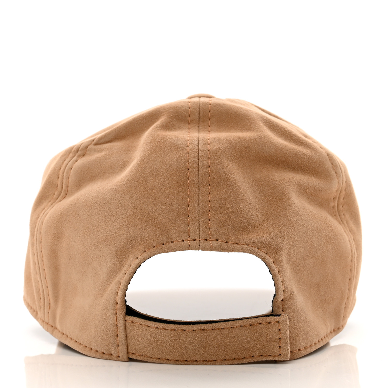 CHANEL Suede Goatskin CC Cap Hat Beige 1441642 | FASHIONPHILE