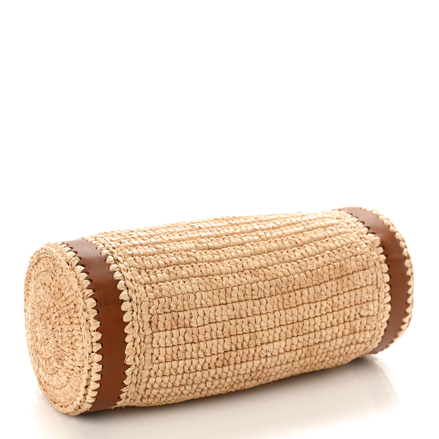 【SAINT LAURENT】CASSANDRE SMALL CYLINDER BAG IN RAFFIA SAINT LAURENT | CASSANDRE SMALL CYLINDER RAFFIA BAG