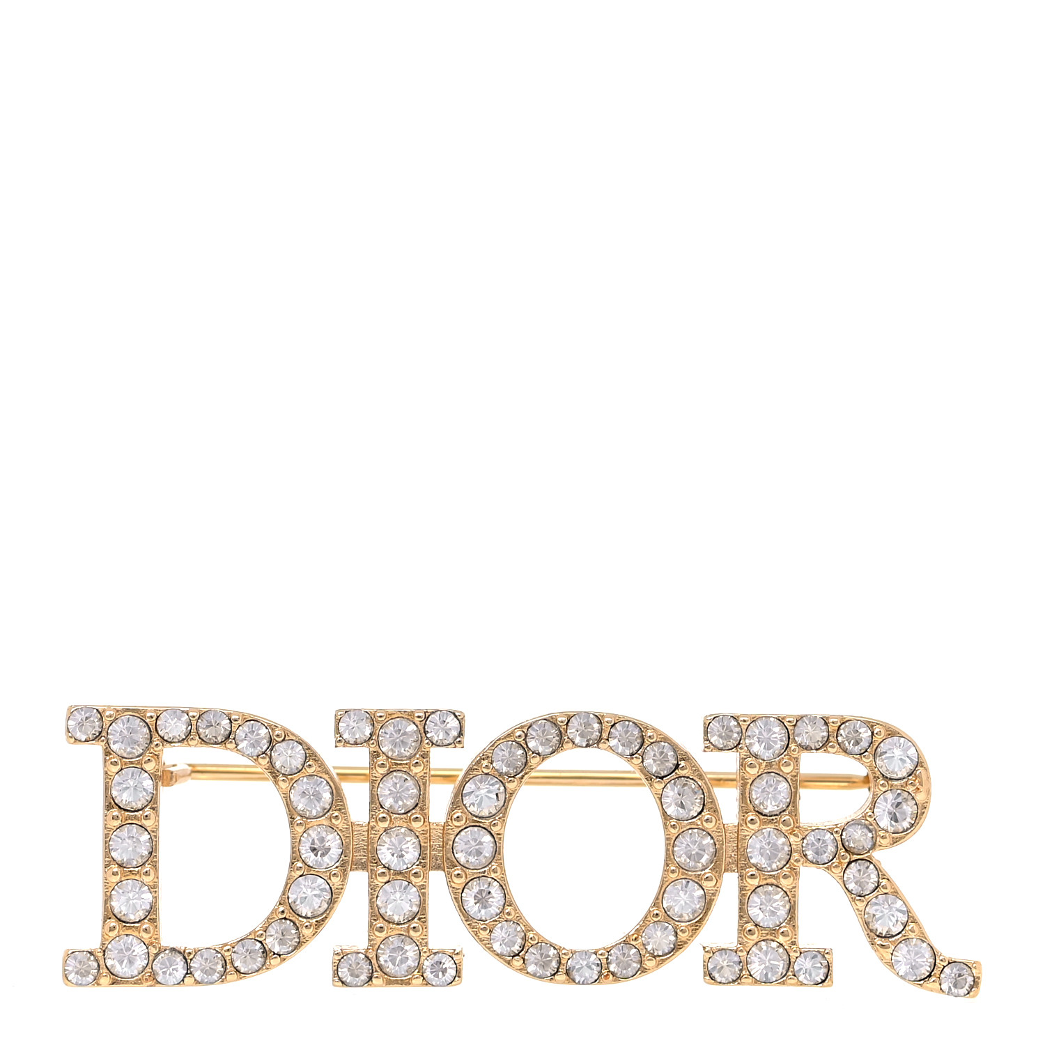 Dior ロゴブローチ Christian Dior - ディオール Dior ロゴ ブローチの通販 by NUIR