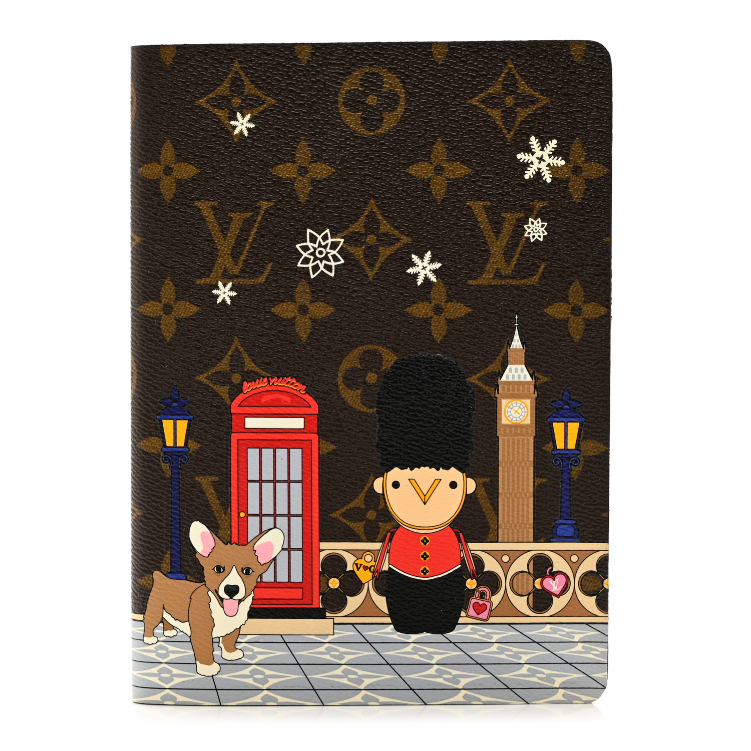 LOUIS VUITTON Monogram 2021 Christmas Animation London