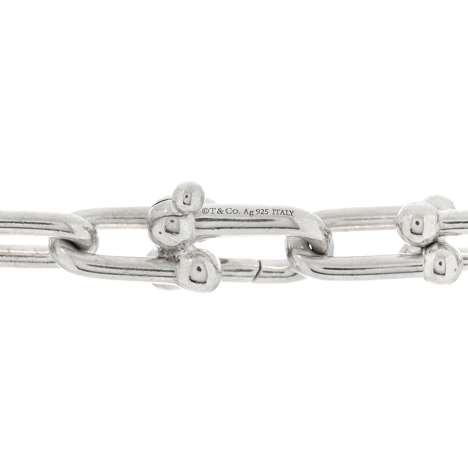 ネックレス・ペンダント Graduated Link Necklace in High-polished Sterling Silver TIFFANY Sterling Silver HardWear Graduated Link Necklace