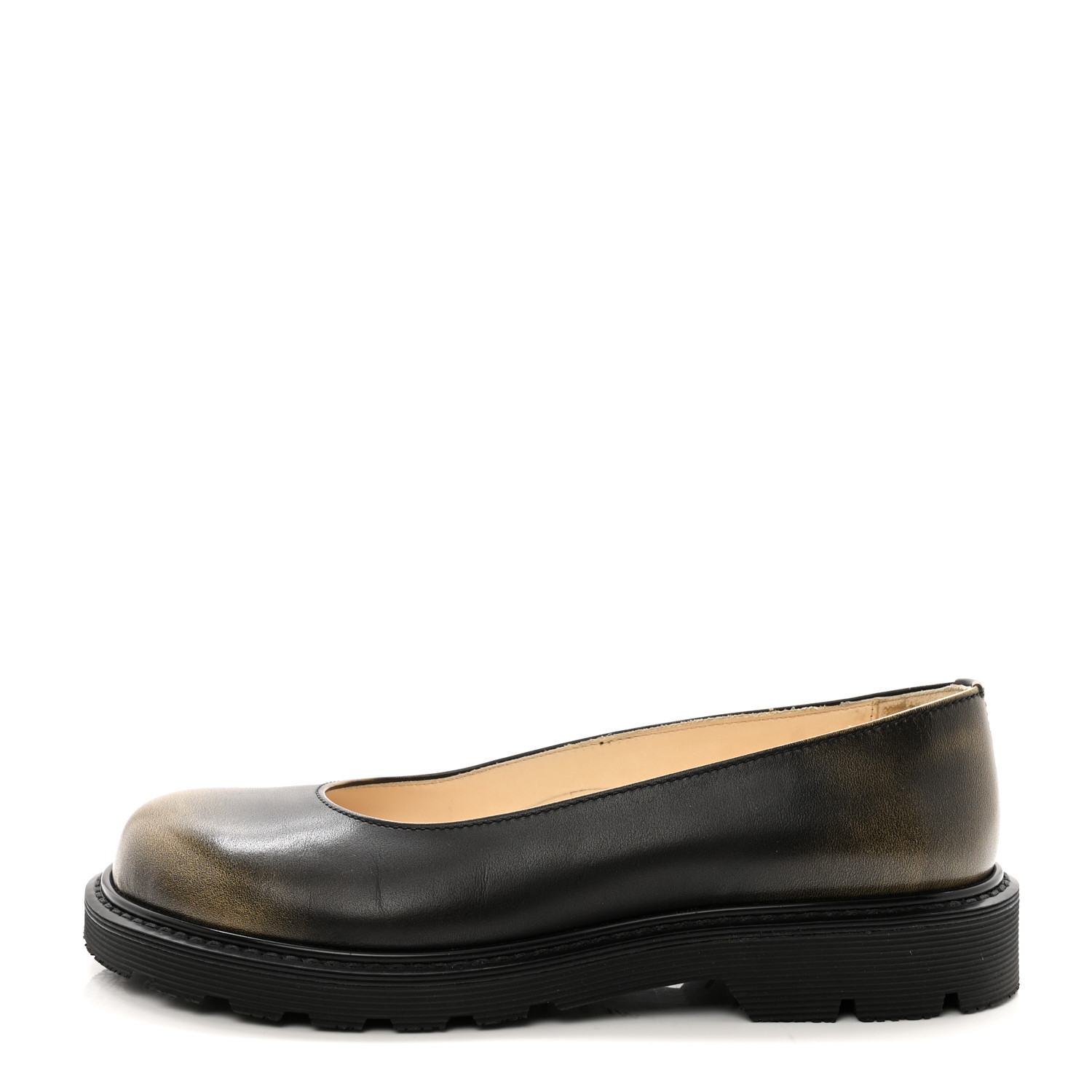 ★関税負担無し★ ※要在庫確認 LOEWE Pebble Ballerina Shoes Pebble Soft ballerina in nappa lambskin Yellow - LOEWE