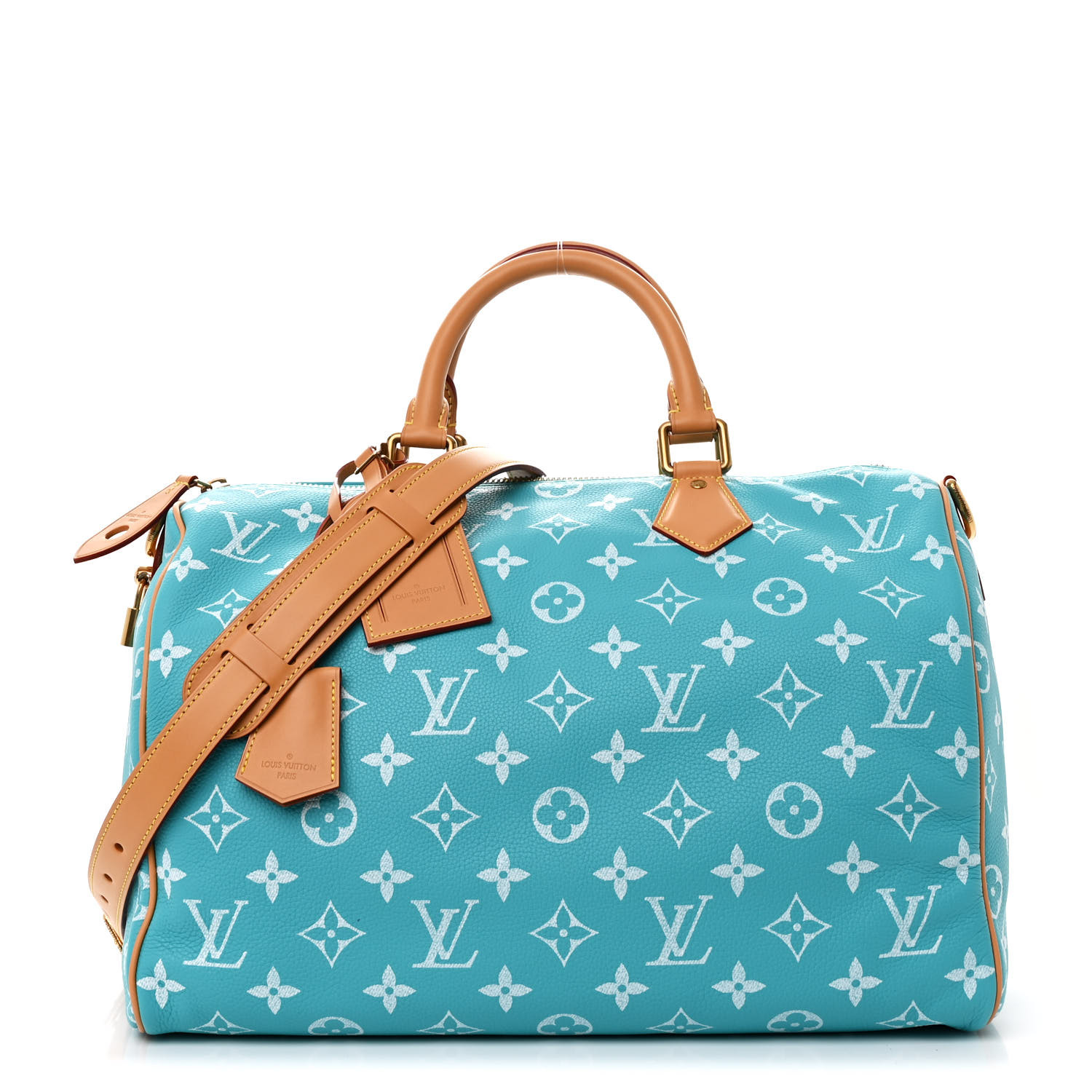 LOUIS VUITTON バッグ LOUIS VUITTON Calfskin Monogram Speedy P9 Bandouliere 40