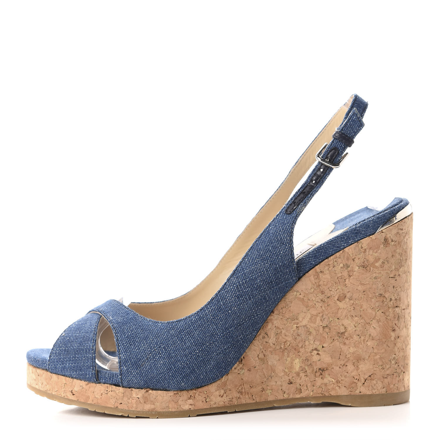 JIMMY CHOO サンダル　ライトブルー　AMELY105 40(25.5) JIMMY CHOO サンダル ライトブルー AMELY105 40(25.5) - メルカリ