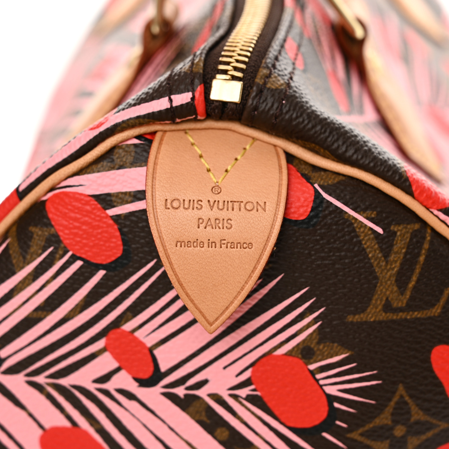 Louis Vuitton ドップキット LOUIS VUITTON Monogram Jungle Dots Speedy 30 Sugar Pink