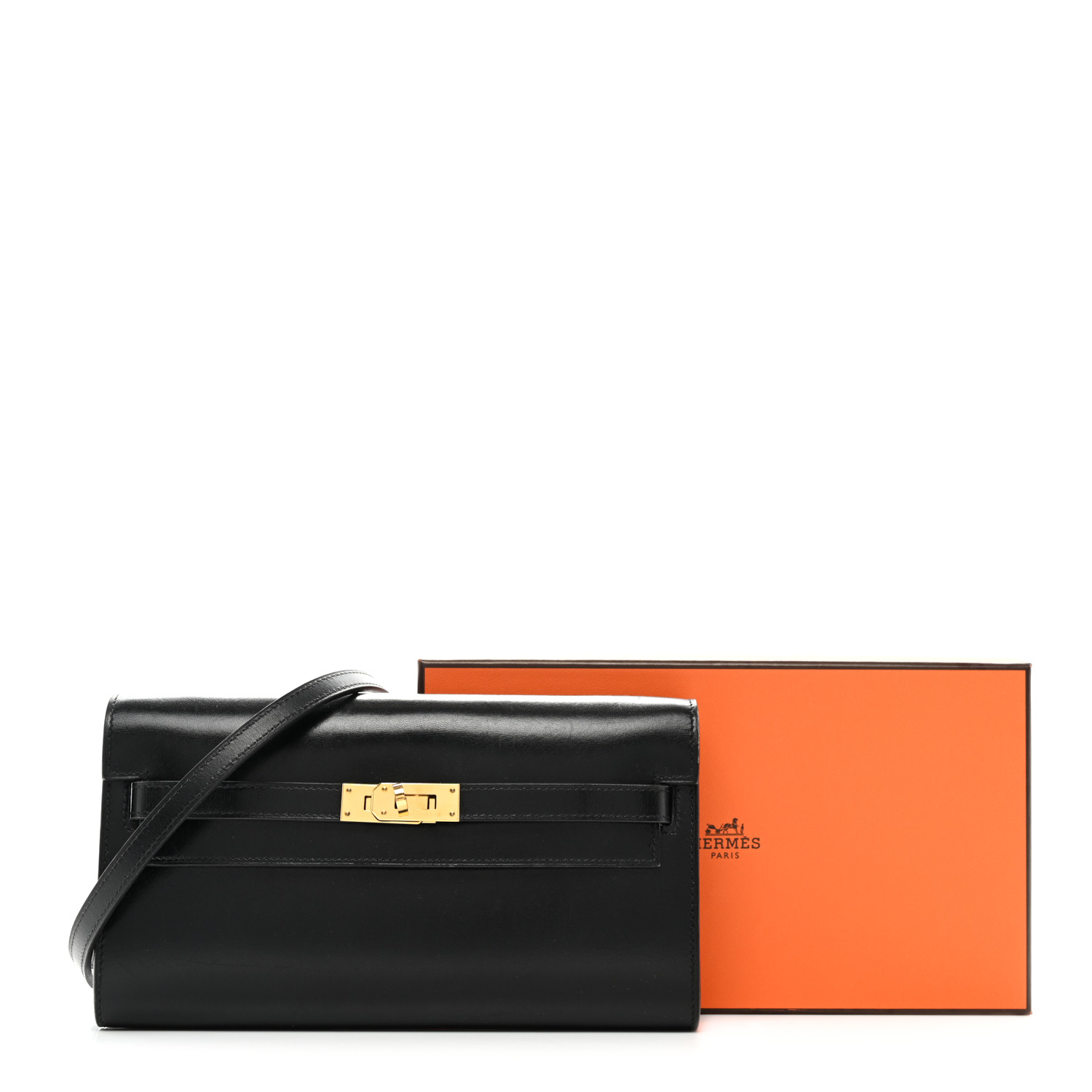 ブラック♪【HERMES】エルメスPortefeuille Maillon To Go HERMES Epsom Maillon Wallet To Go Black 1601978 | FASHIONPHILE