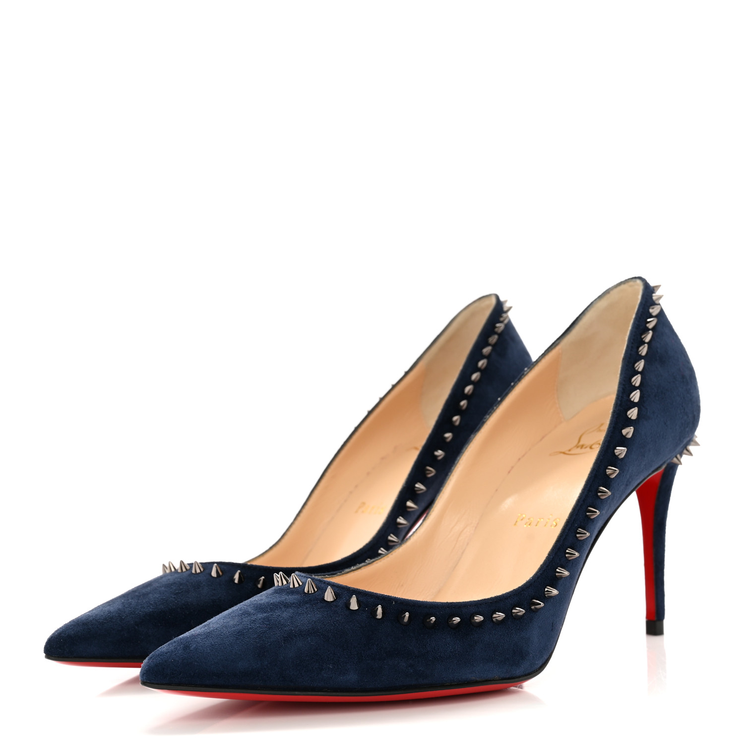 クリスチャンルブタン　ANJALINA 85 VEAU VELOURS Christian Louboutin Anjalina 85 VEAU VELOURS 35.5 Barely