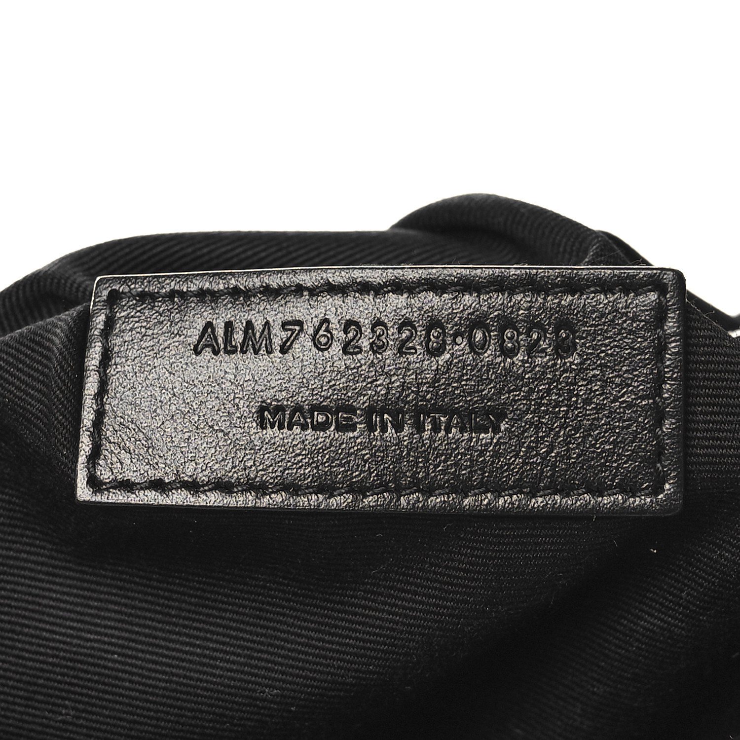 SAINT LAURENT Patent Calfskin Sadie Shoulder Bag Black