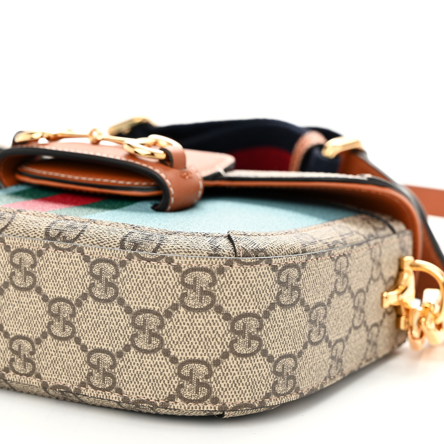 GUCCI ライトグリーン スエード バッグ 51f197bfbb81474b184180572898c8