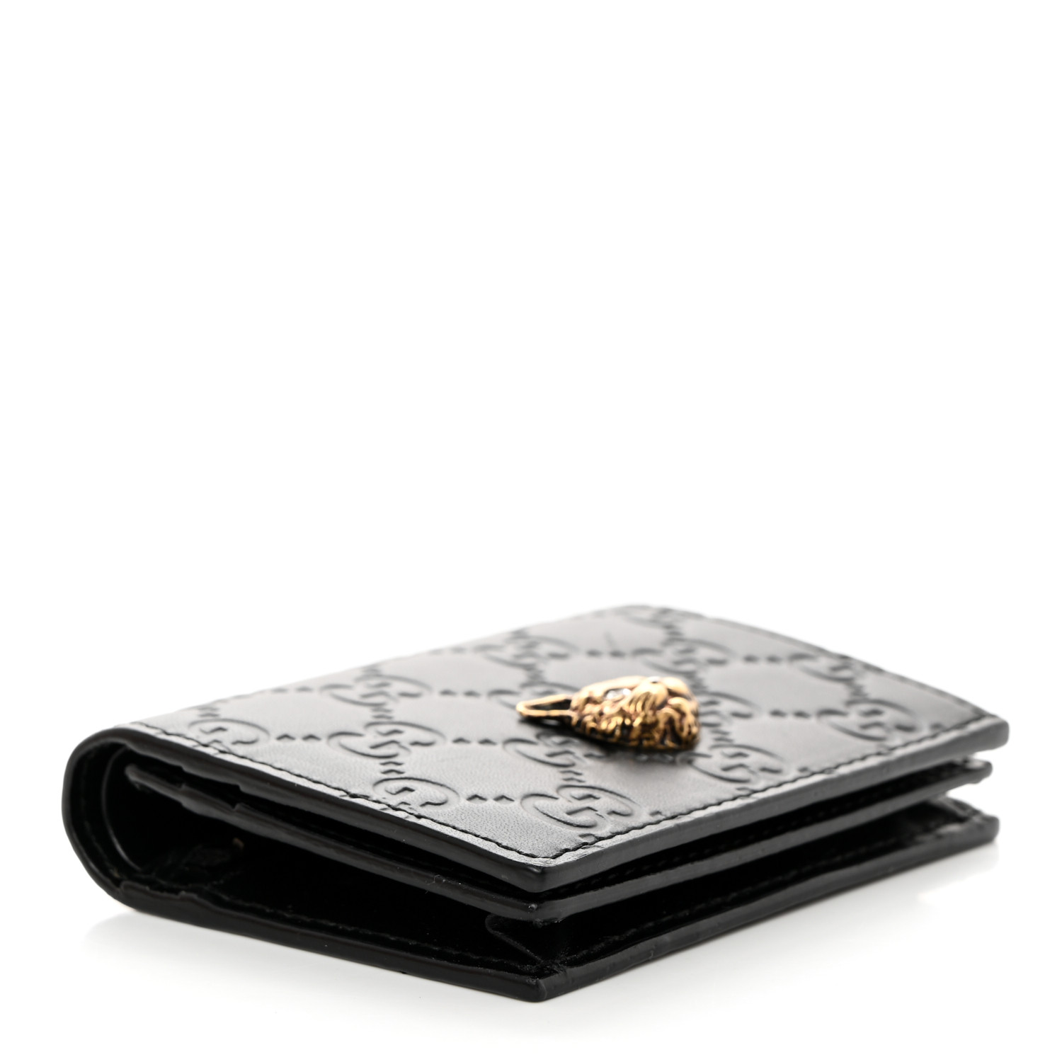 【GUCCI】Signature Card Case Wallet 821804_FAD6L_9741_009_080_0000