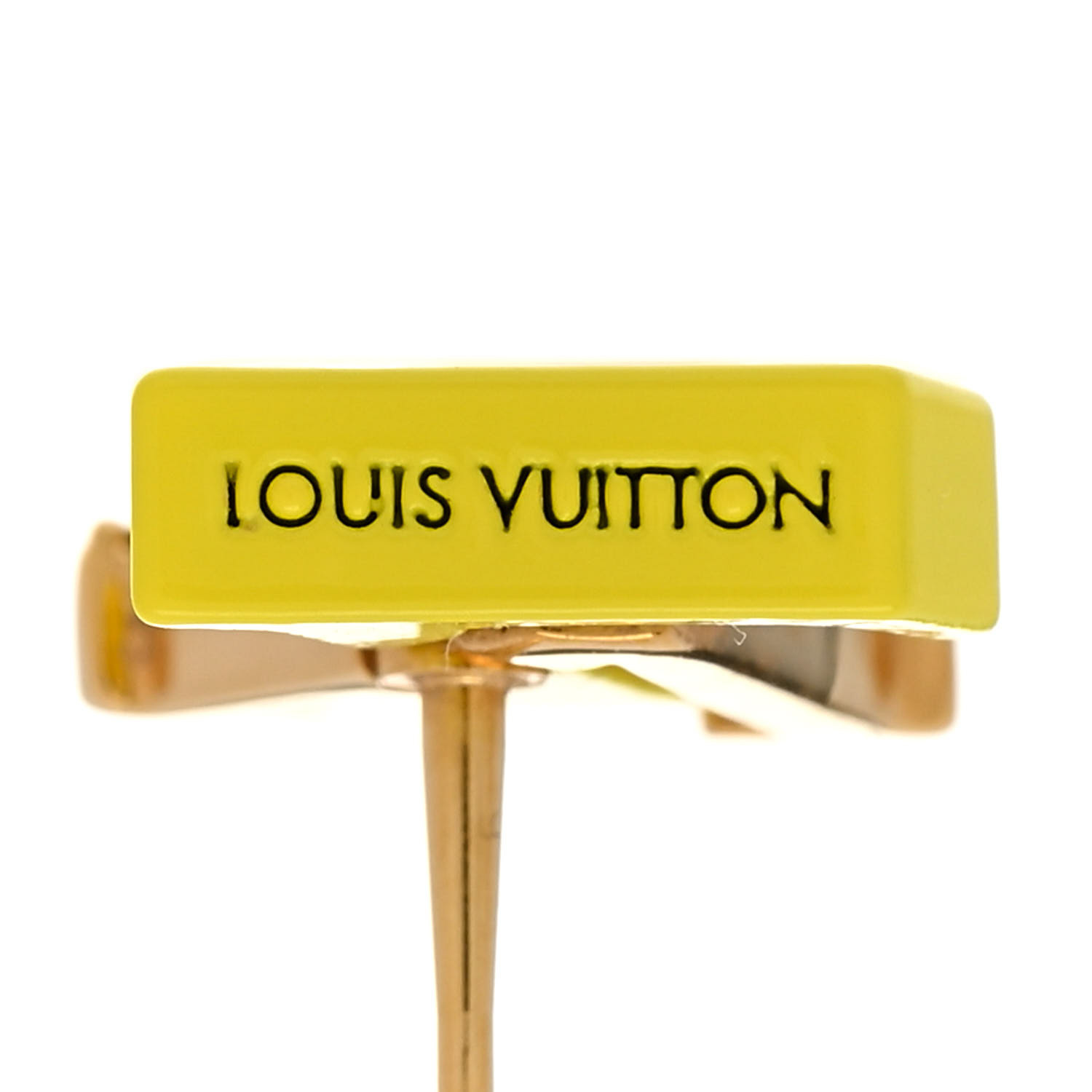 ピアス LOUIS VUITTON LV Sweety Earrings LOUIS VUITTON Crystal LV Iconic Sweety Earrings Yellow