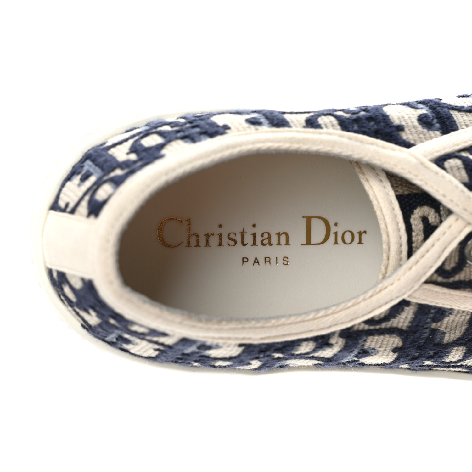 クリスチャンディオール CHRISTIAN DIOR Canvas Oblique Walk'N'Dior Low Top Sneakers