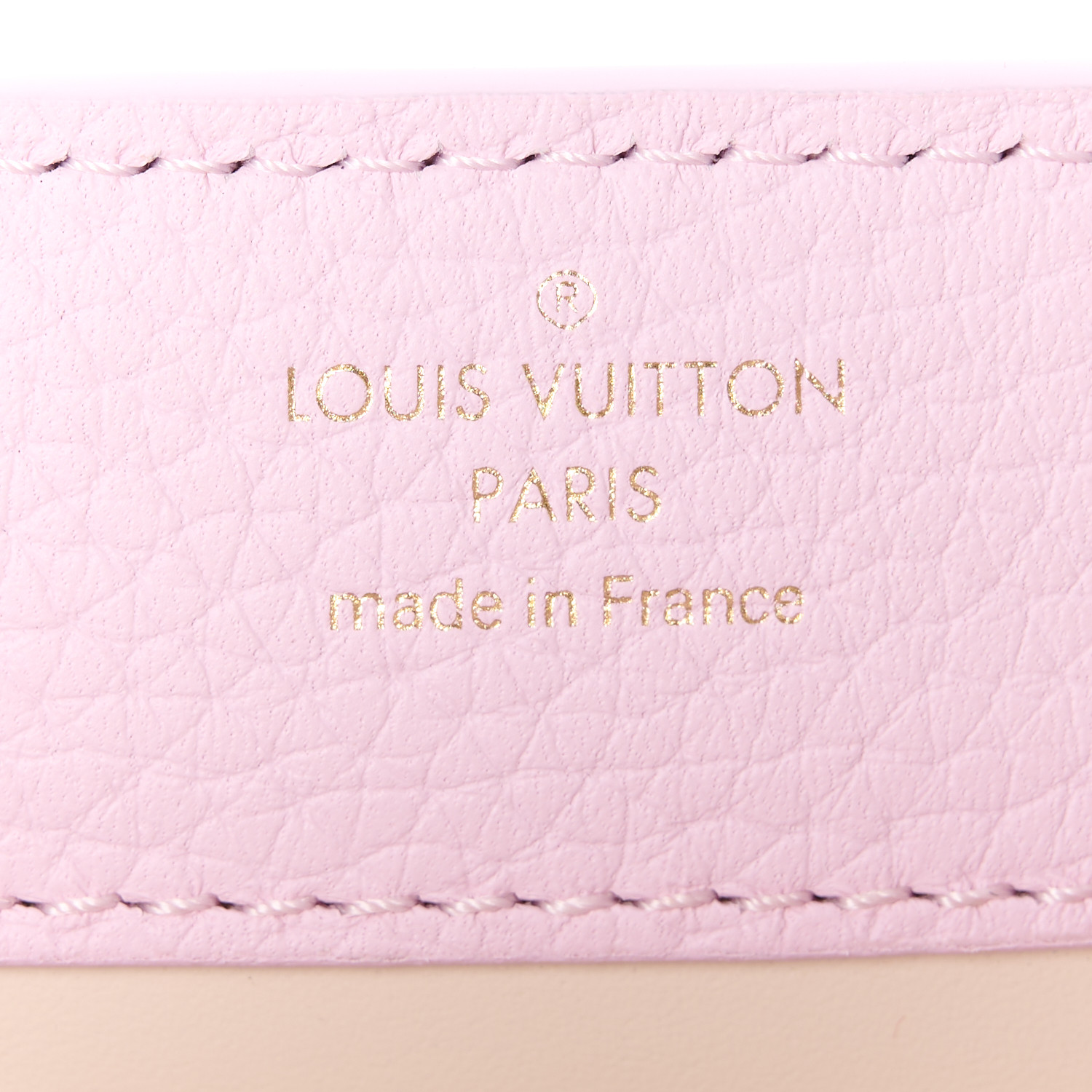 小物 LOUIS VUITON , MILASCHON LOUIS VUITTON Taurillon Jewelily Capucines Mini Quartz