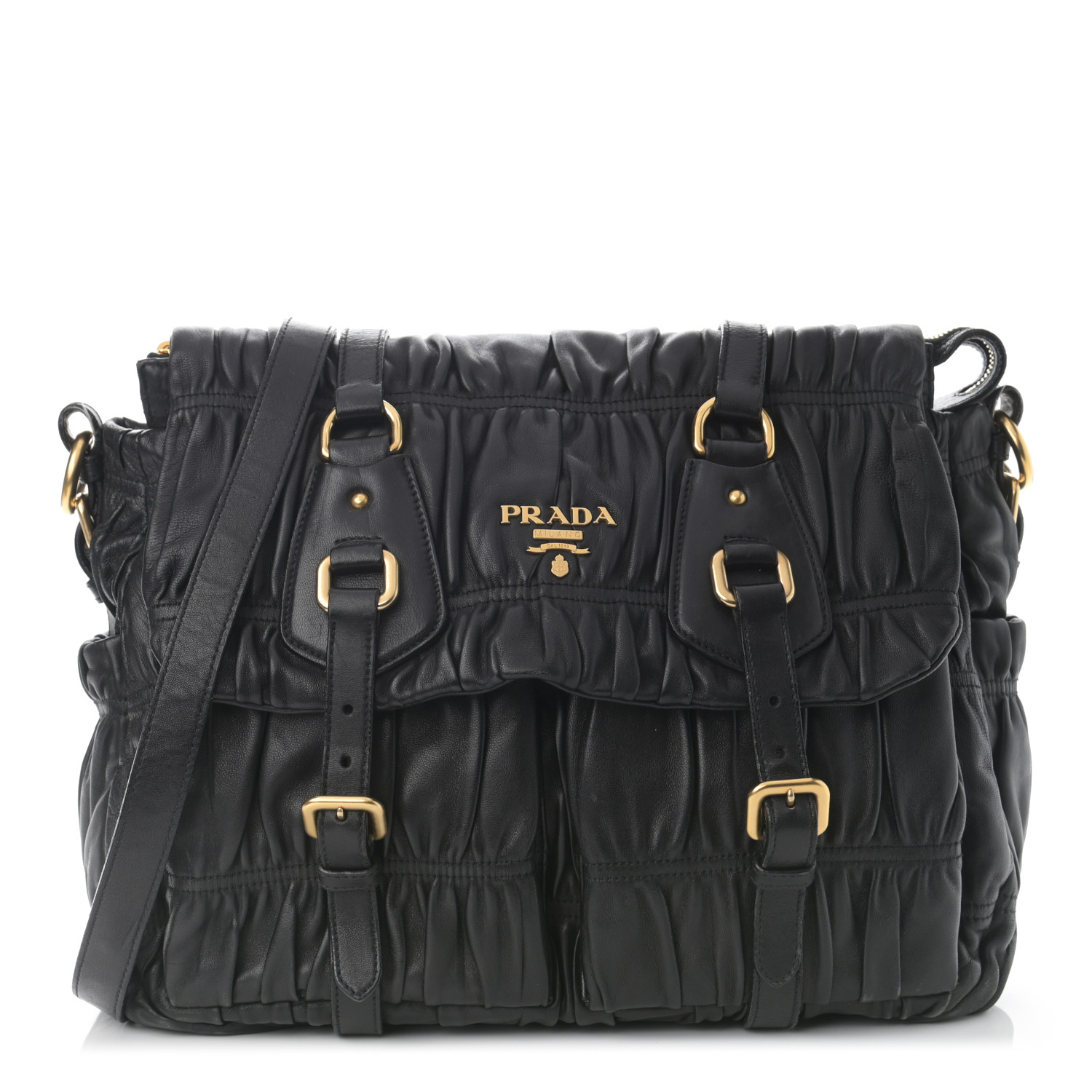 Prada nappa messenger bag online