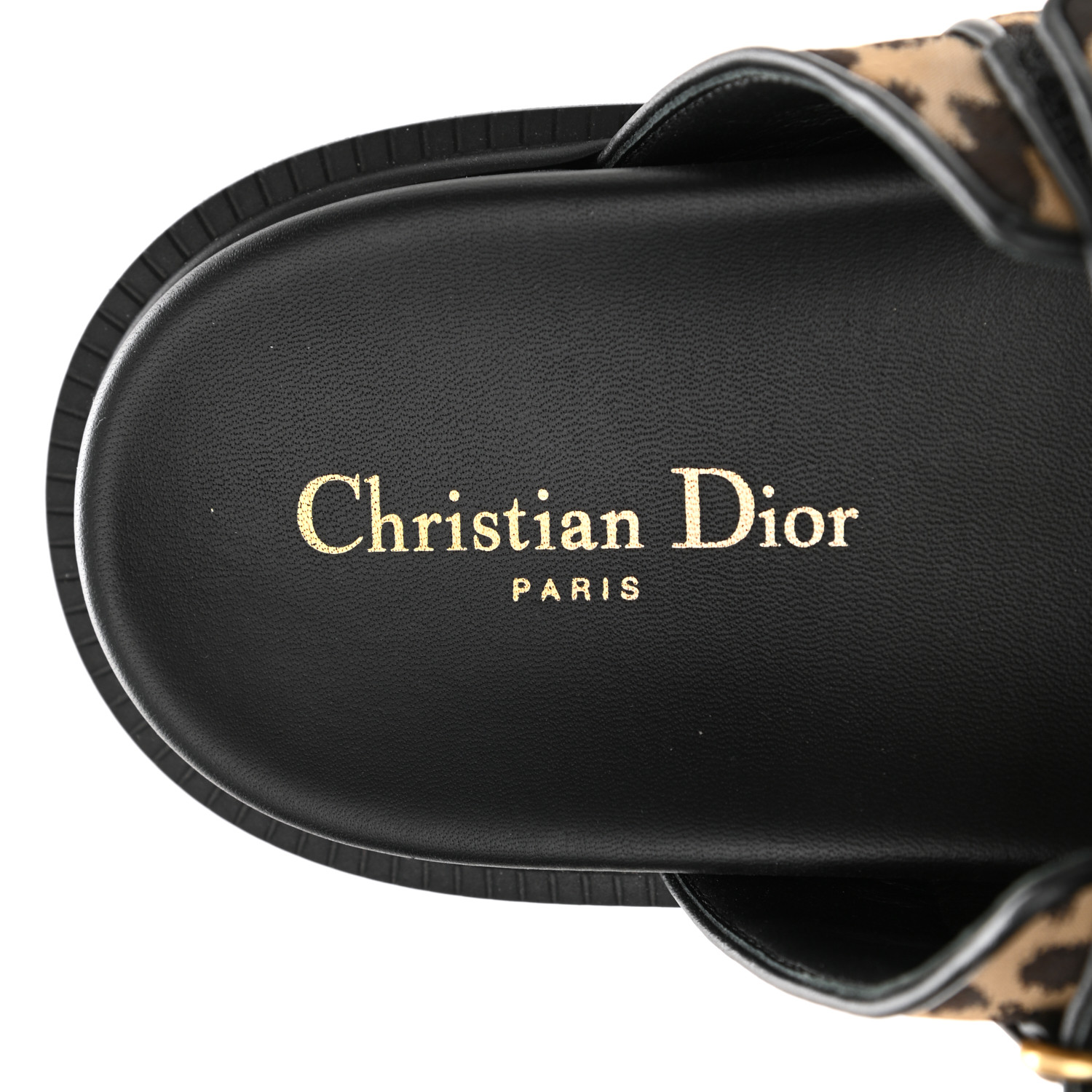 CHRISTIAN DIOR Technical Fabric Mizza Print DiorAct Sandals