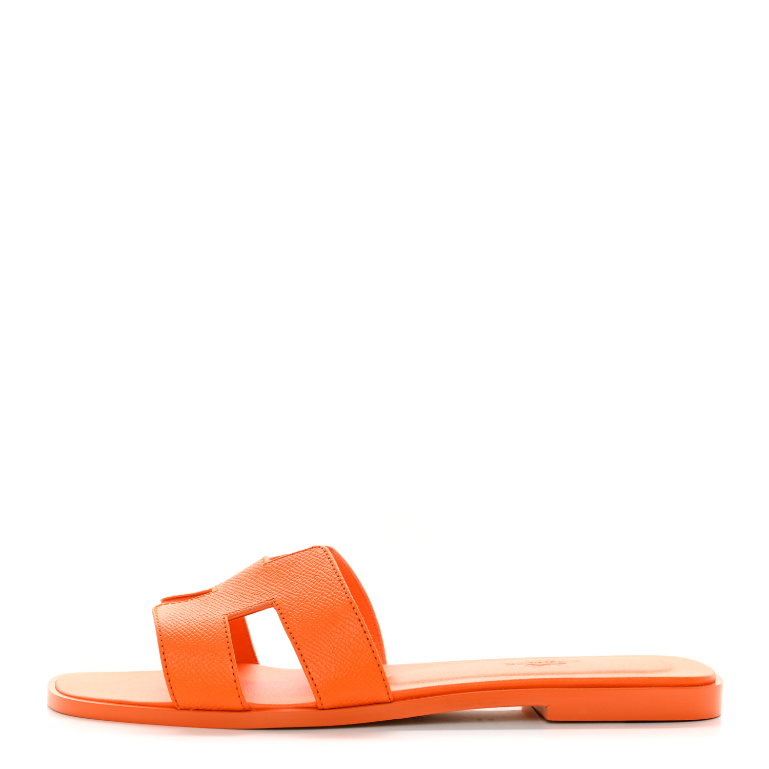 洗練された遊び心【HERMES】サンダル オラン Orange Sunset HERMES Epsom Oran Sandals 39 Orange Sunset 1383727