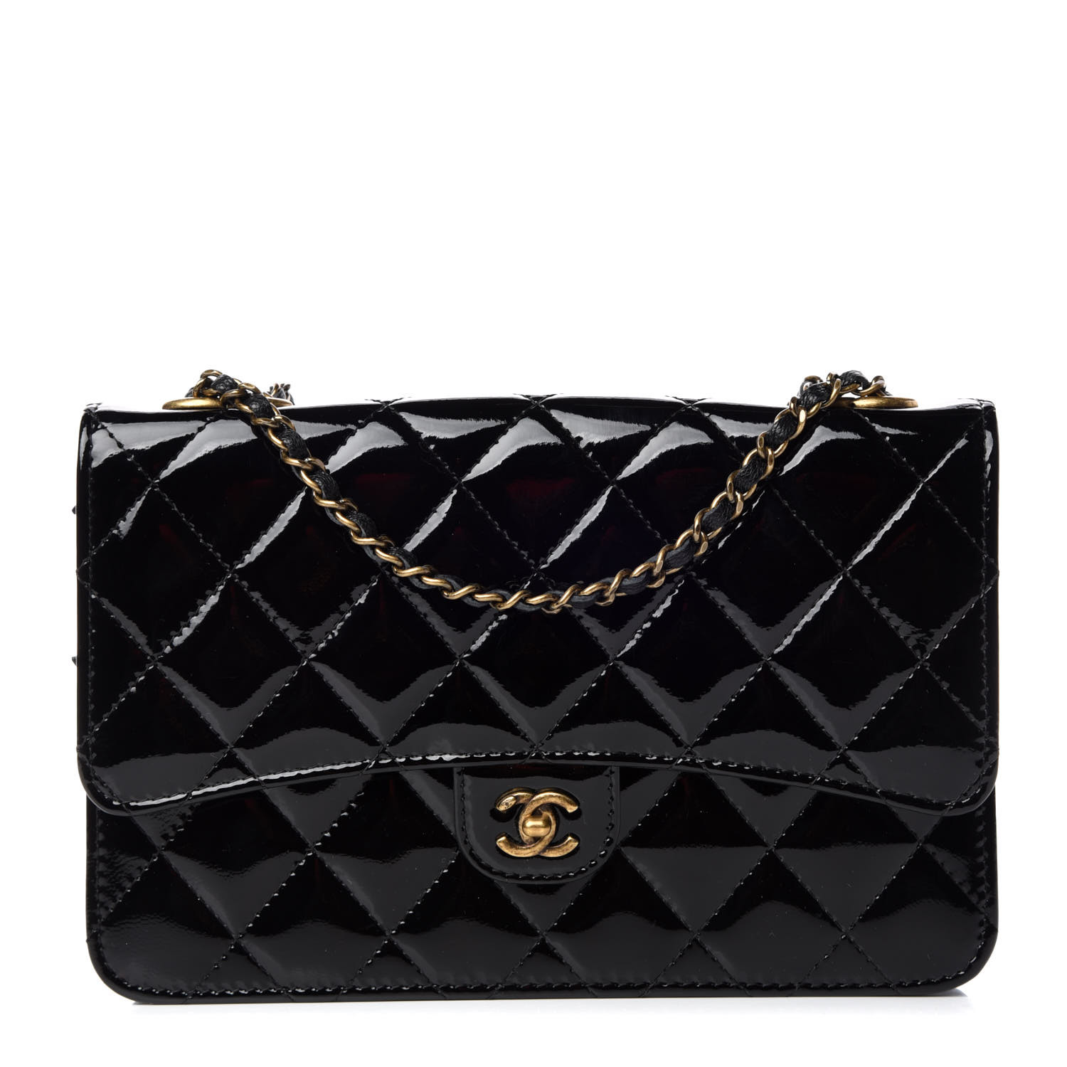 【CHANEL】Chanel WOC（Patent Goatskin）【ランク:A】 f3fb973ee1ab8ca4d6fbbd50cb47d9