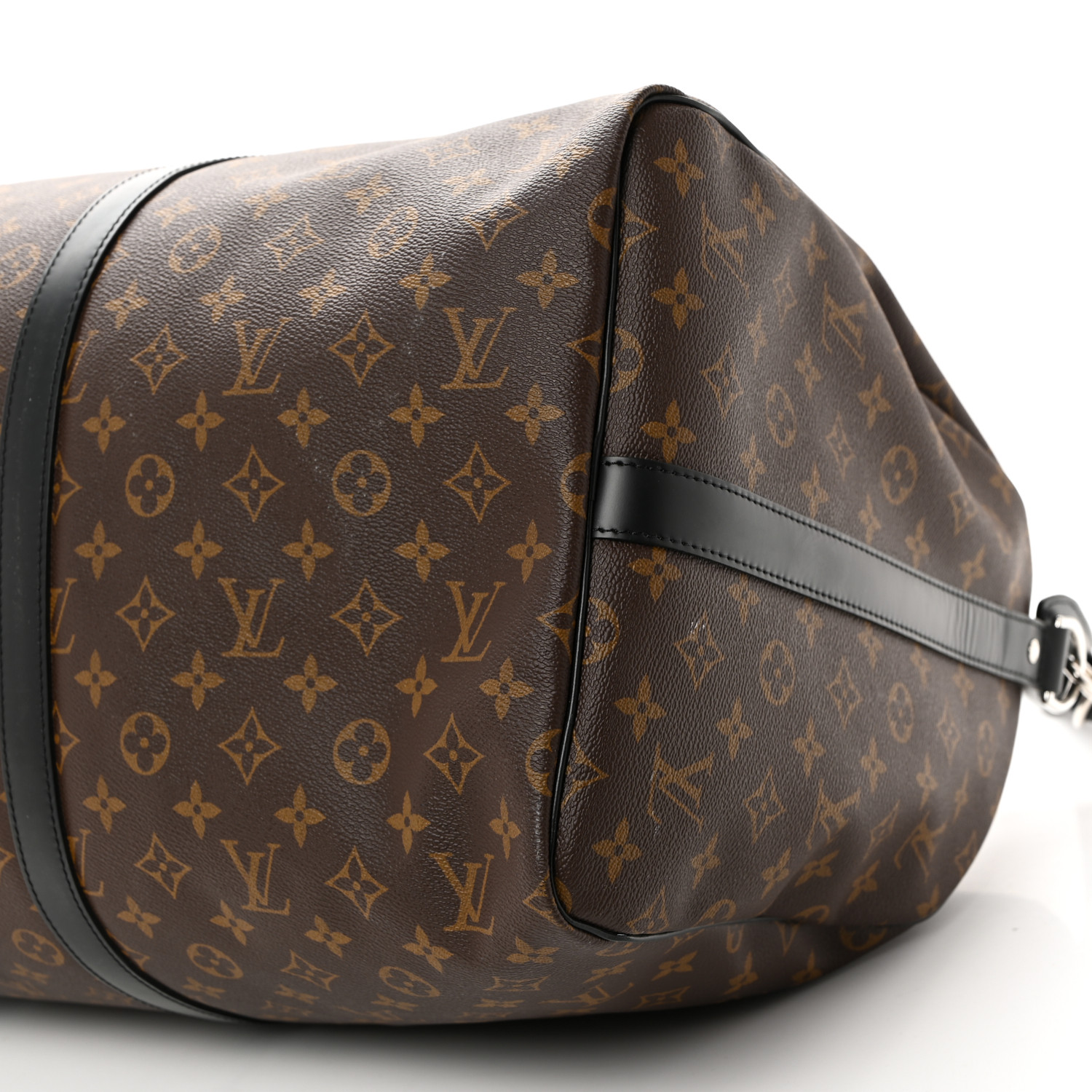 【希少】Louis Vuitton Keepol 55 Macassar Authentic Louis Vuitton Macassar Monogram Keepall 55