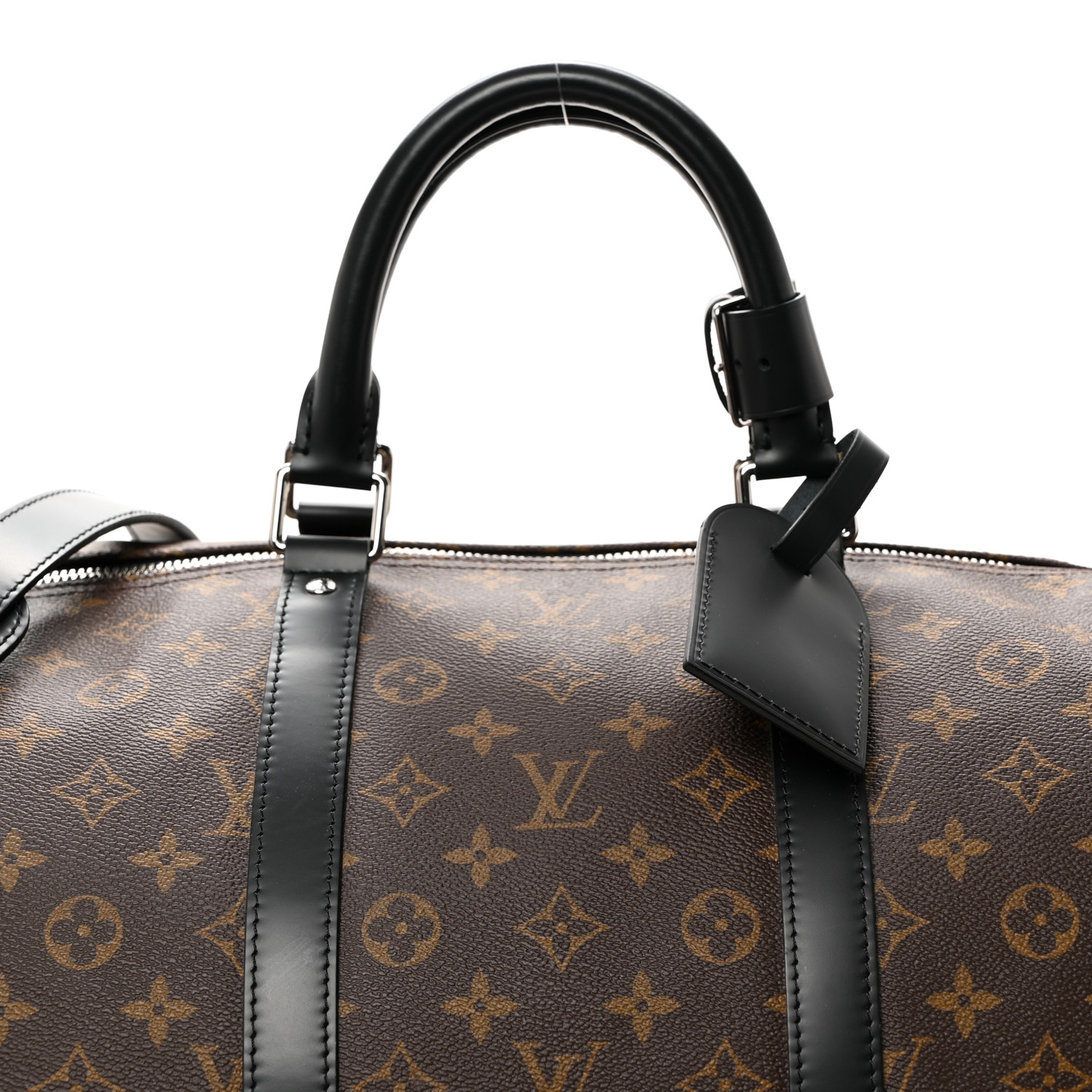 LOUIS VUITTON Monogram Macassar Keepall Bandouliere 55