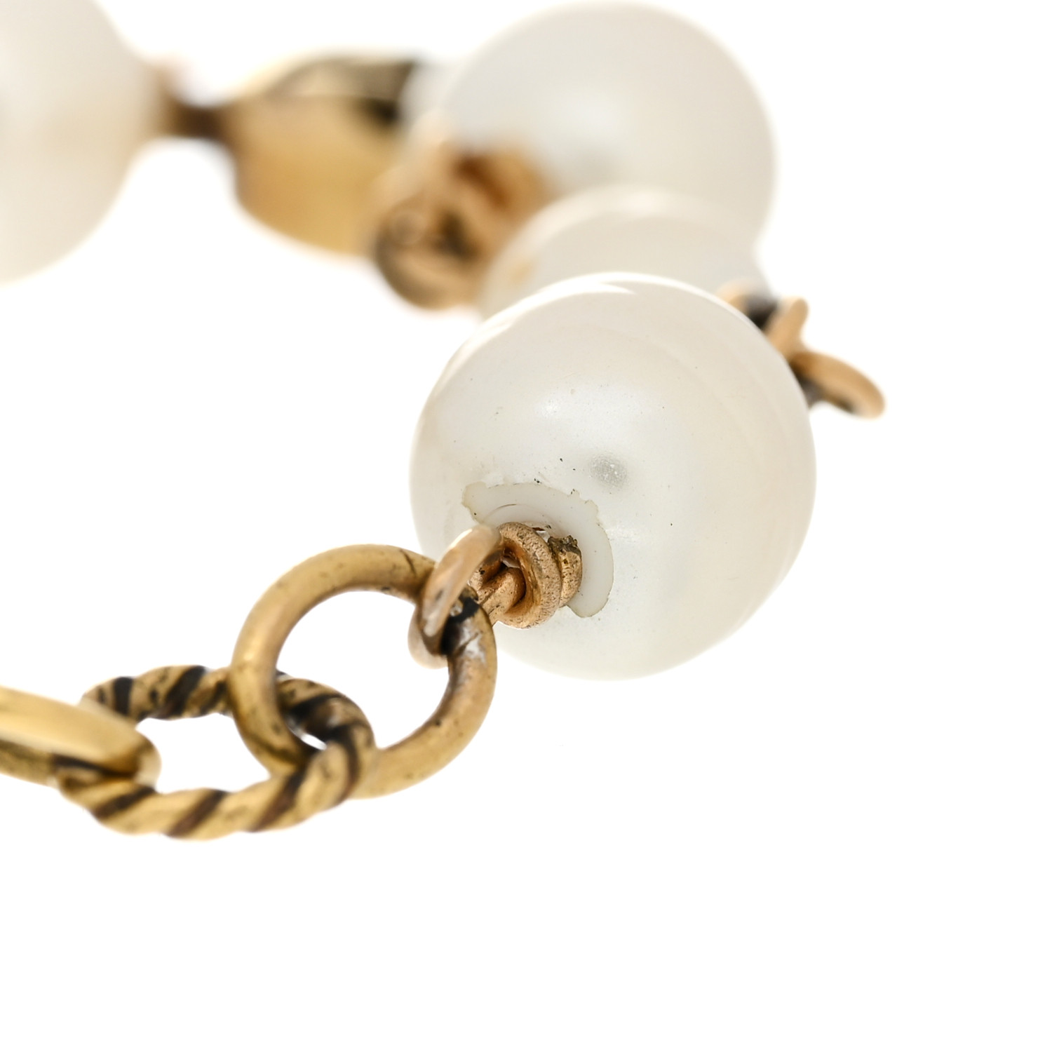 ブレスレット Interlocking G Bracelet with Pearls Gucci Interlocking G Bracelet with Pearls - Runway Catalog